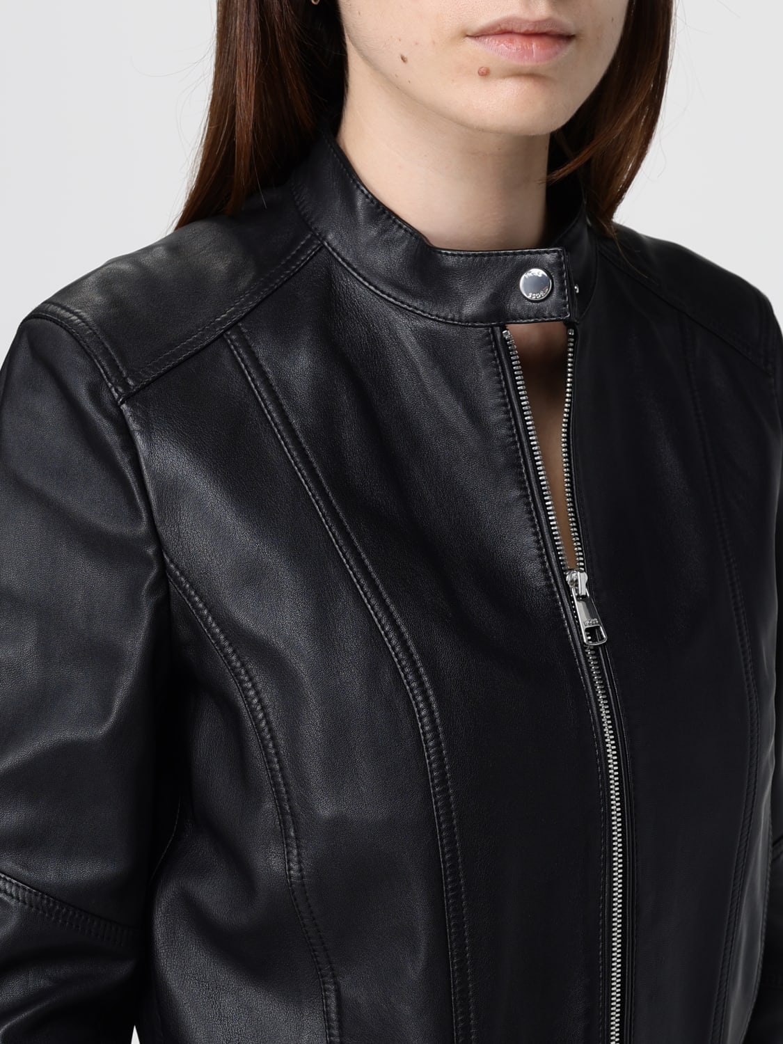 BOSS JACKET: Jacket woman Boss, Black - Img 4