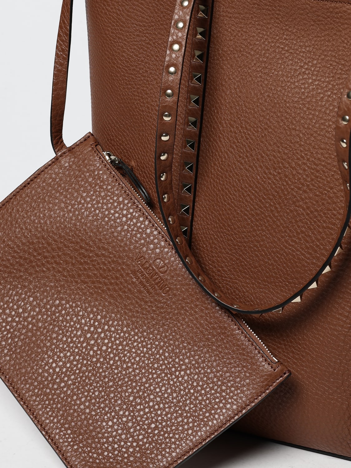 VALENTINO GARAVANI SAC CABAS: Sac porté épaule femme Valentino Garavani, Cuir - Img 4