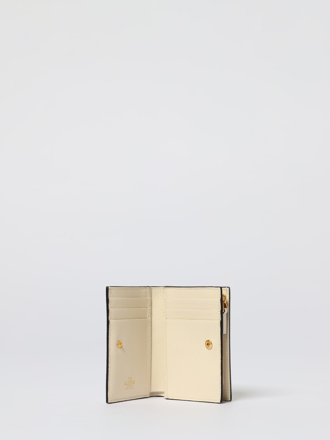 VALENTINO GARAVANI WALLET: Wallet woman Valentino Garavani, Yellow Cream - Img 2