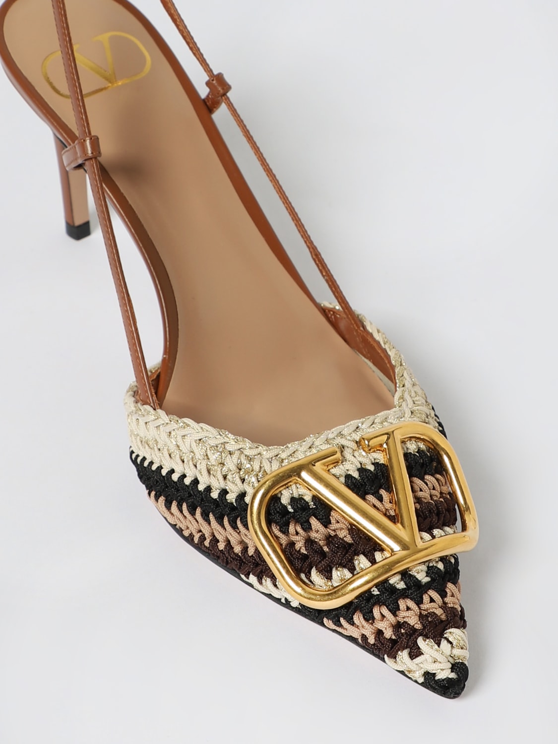 VALENTINO GARAVANI PUMP: Shoes woman Valentino Garavani, Yellow Cream - Img 4