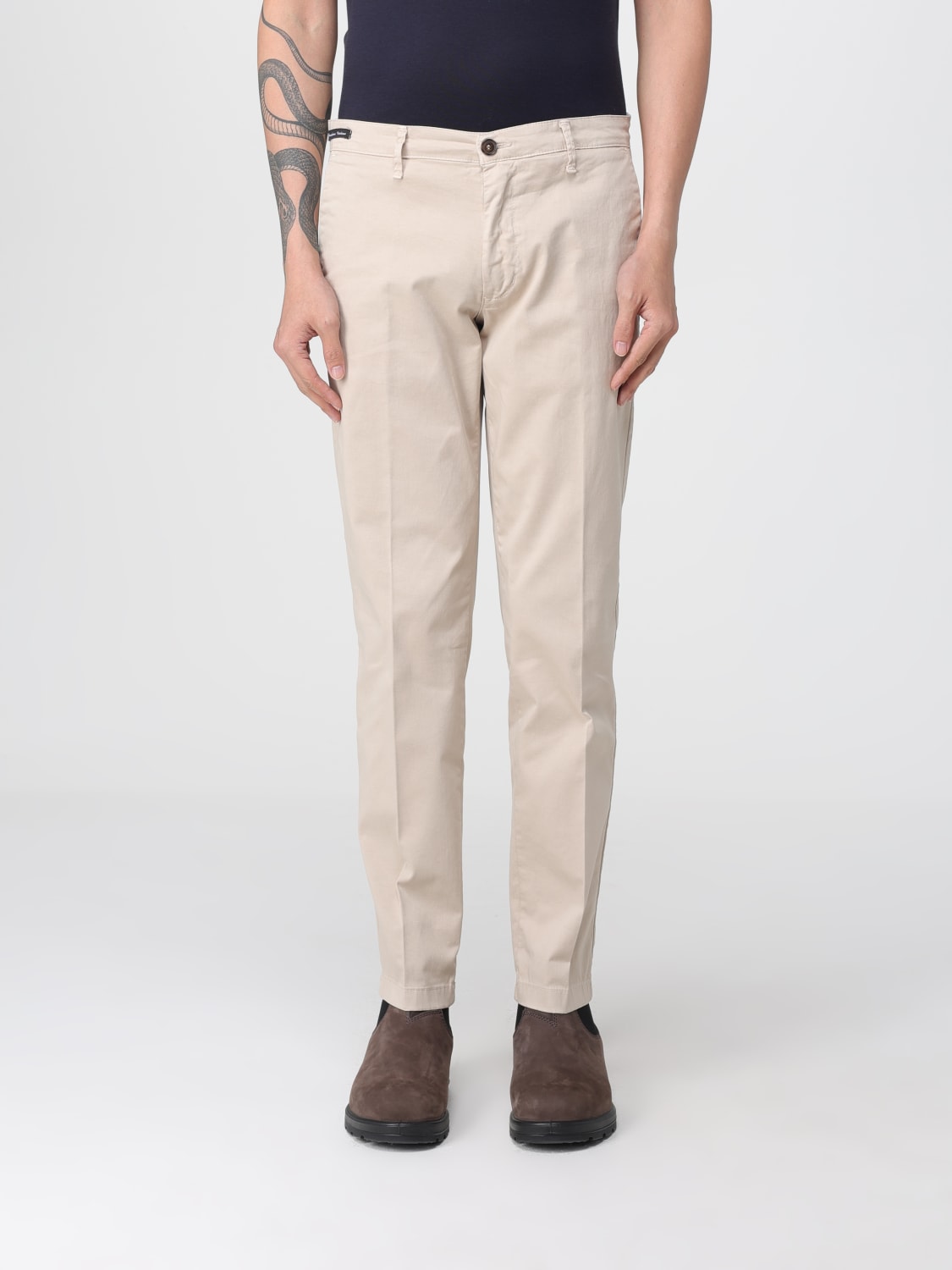 XC PANTS: Pants men XC, Yellow Cream - Img 1