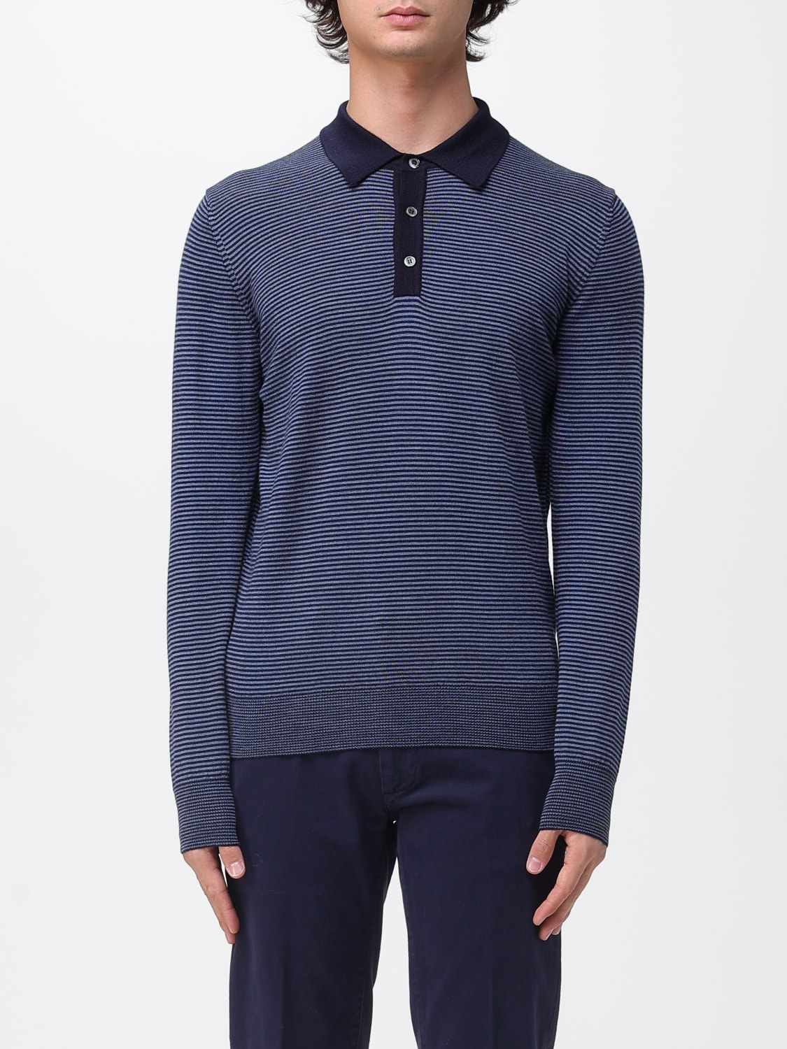 XC POLO: Pullover herren XC, Blau - Img 1