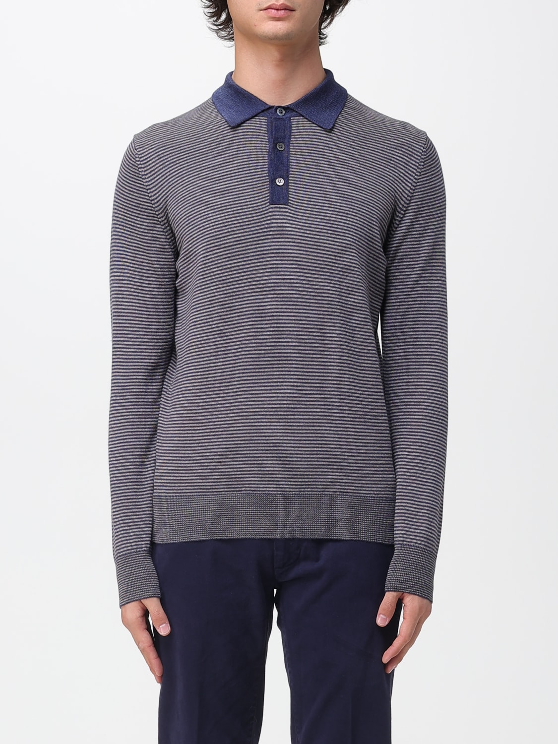 XC POLO: Pullover herren XC, Taubengrau - Img 1