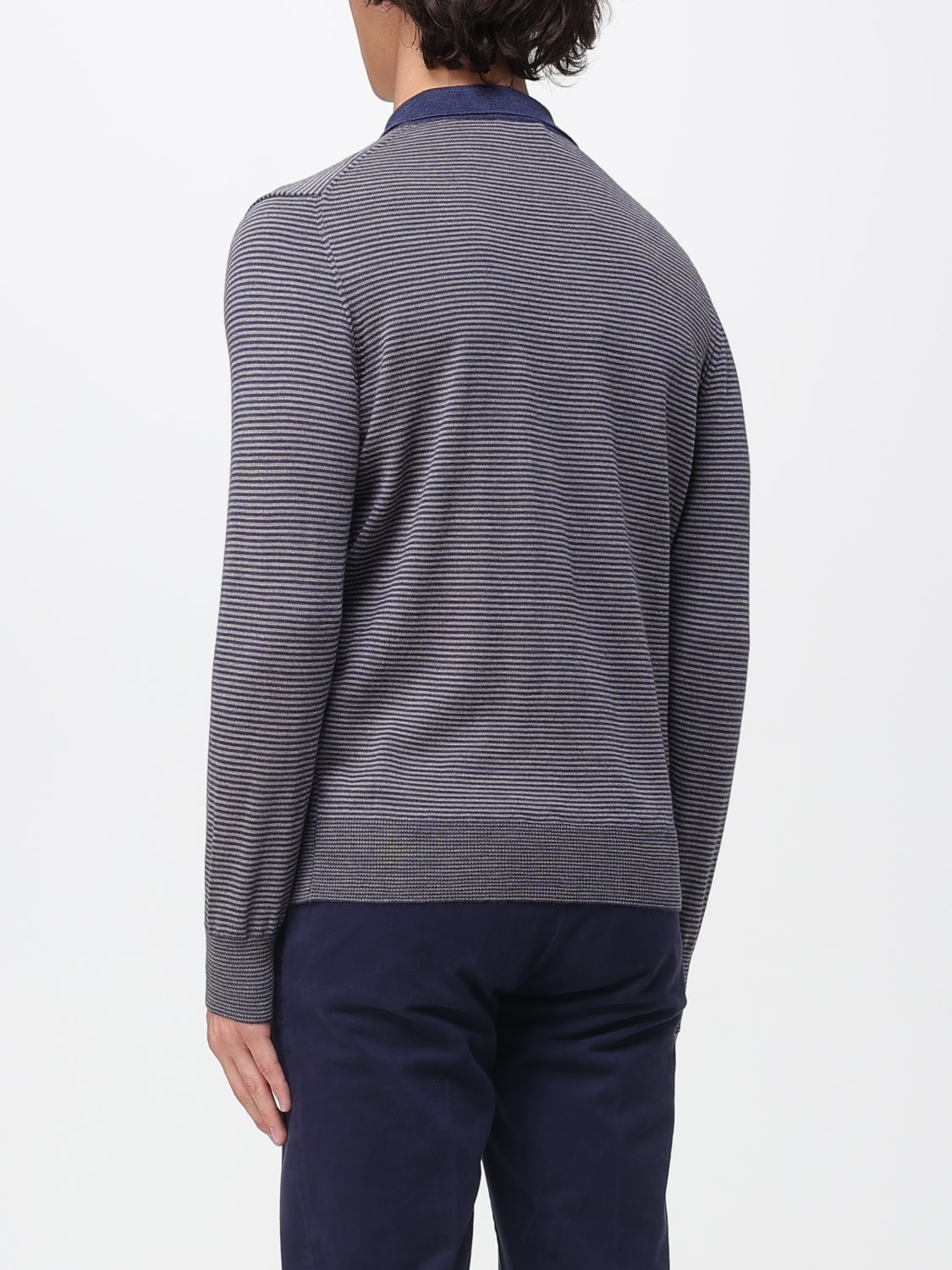 XC POLO: Pullover herren XC, Taubengrau - Img 2