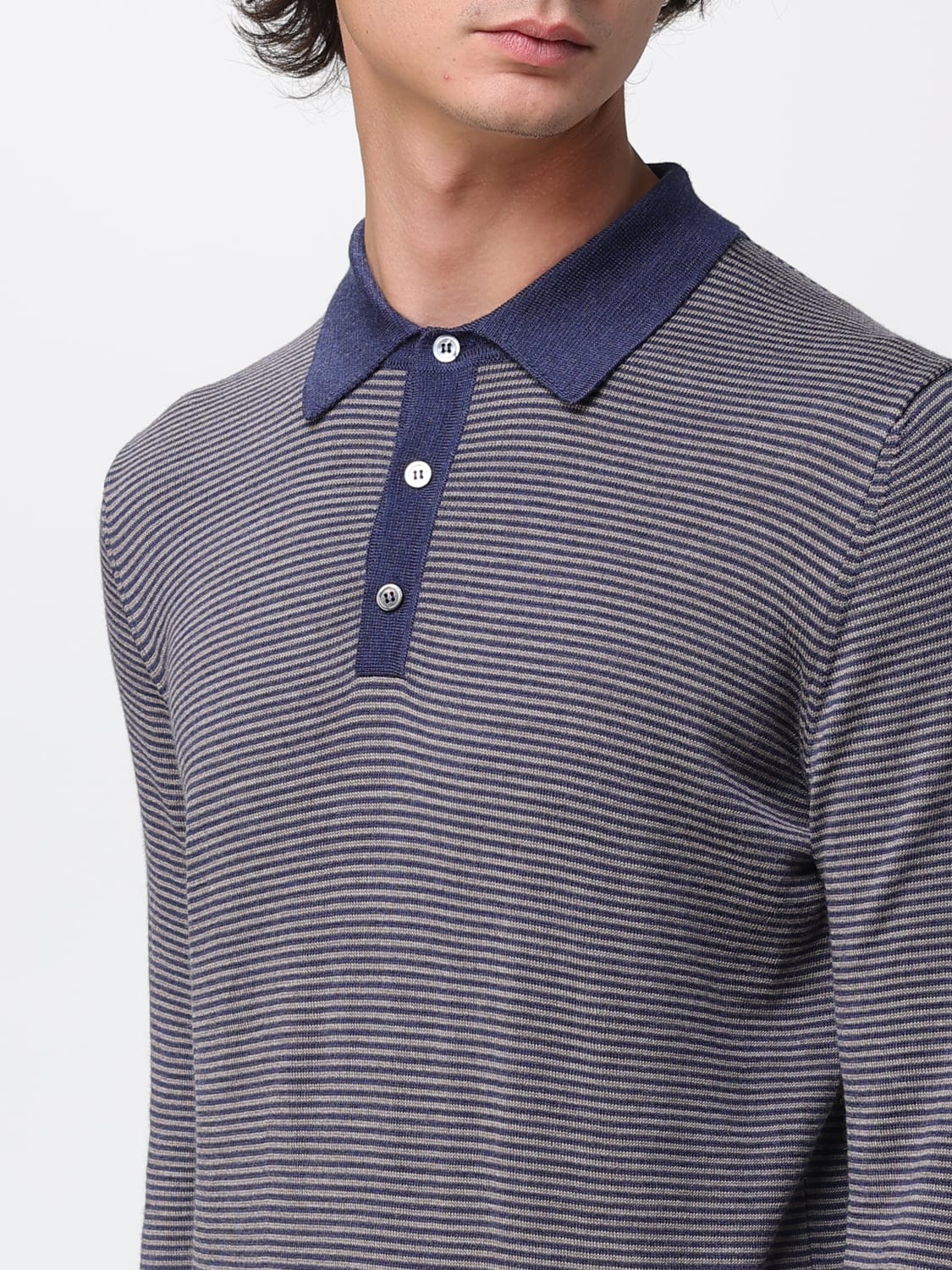 XC POLO: Pullover herren XC, Taubengrau - Img 3