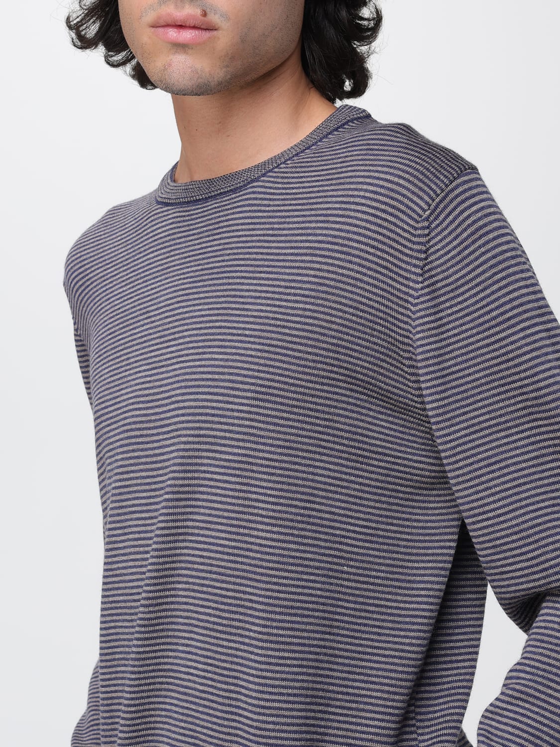 XC PULLOVER: Pullover herren XC, Taubengrau - Img 3