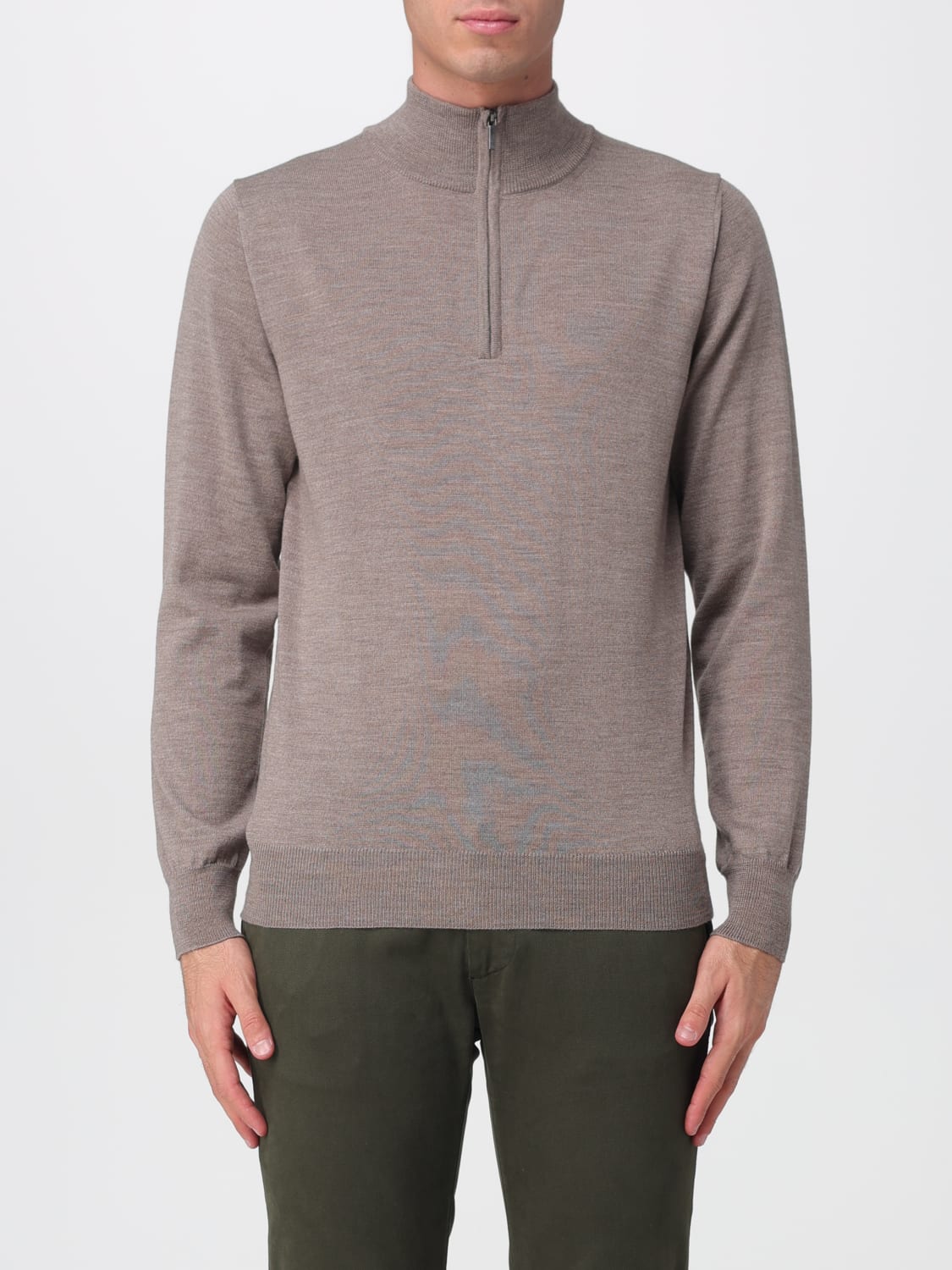 XC PULLOVER: Pullover herren XC, Taubengrau - Img 1