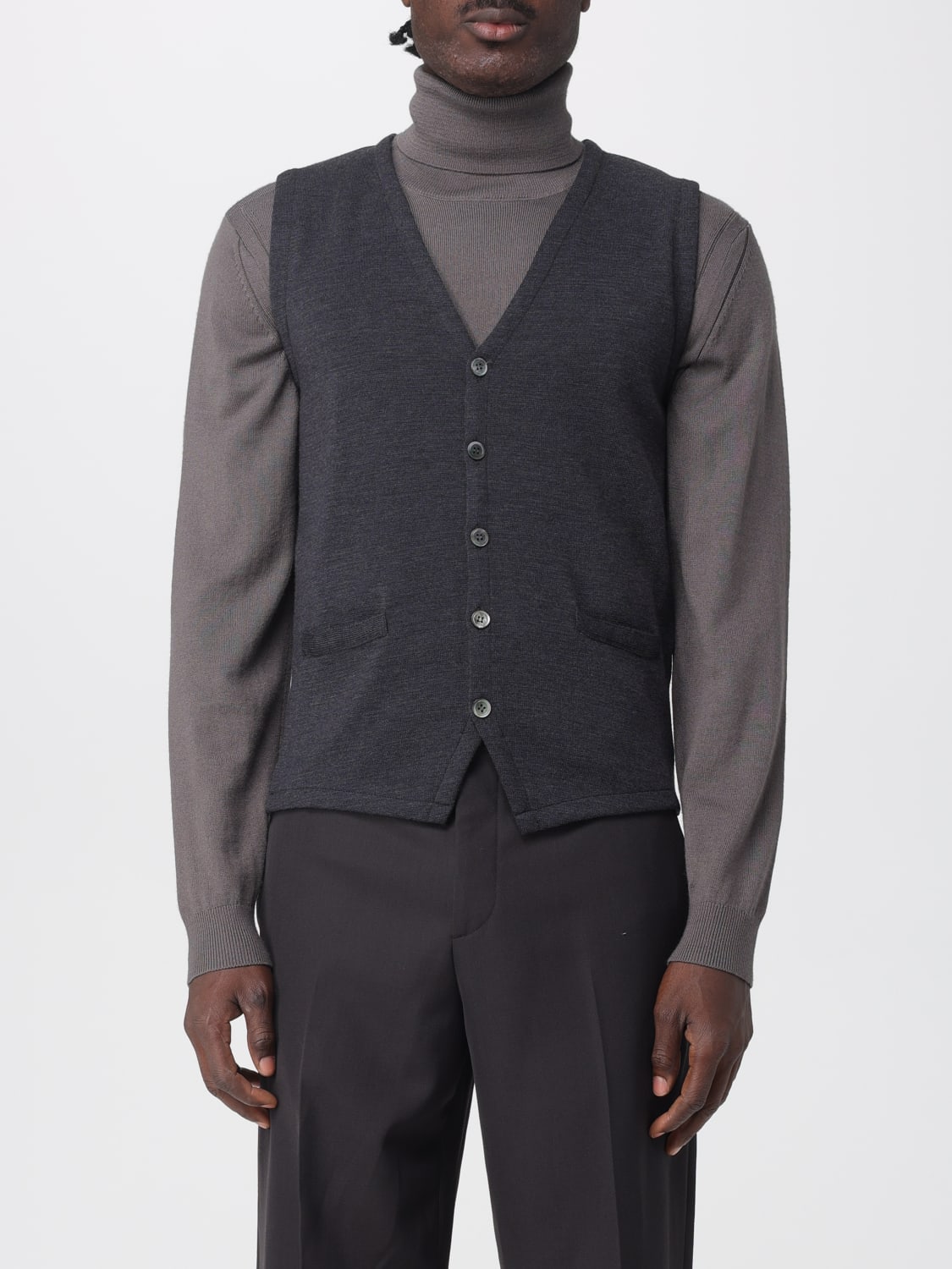 XC ЖИЛЕТ: Свитер Мужское XC, Серый - Img 1