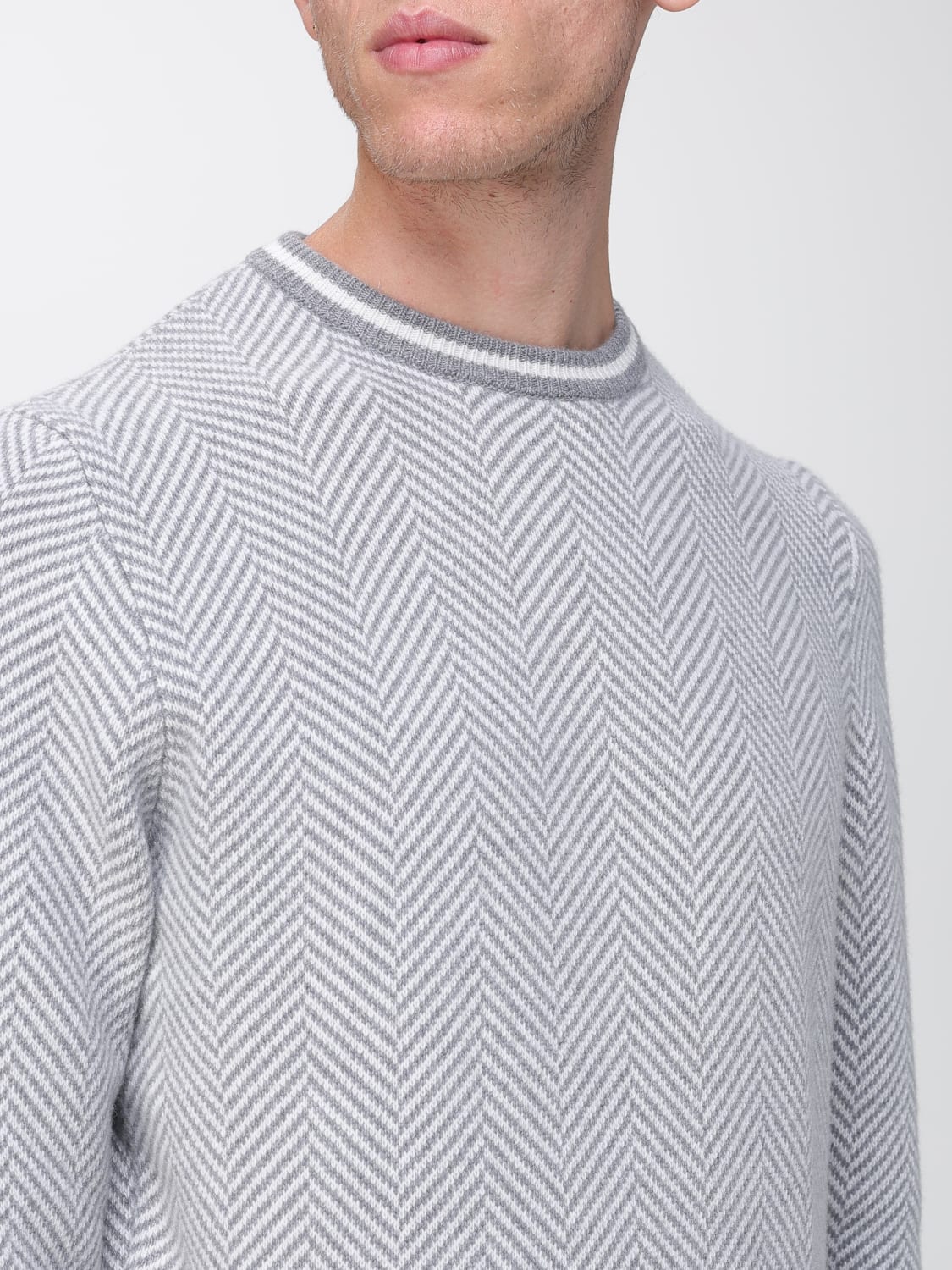 XC PULLOVER: Pullover herren XC, Grau - Img 4