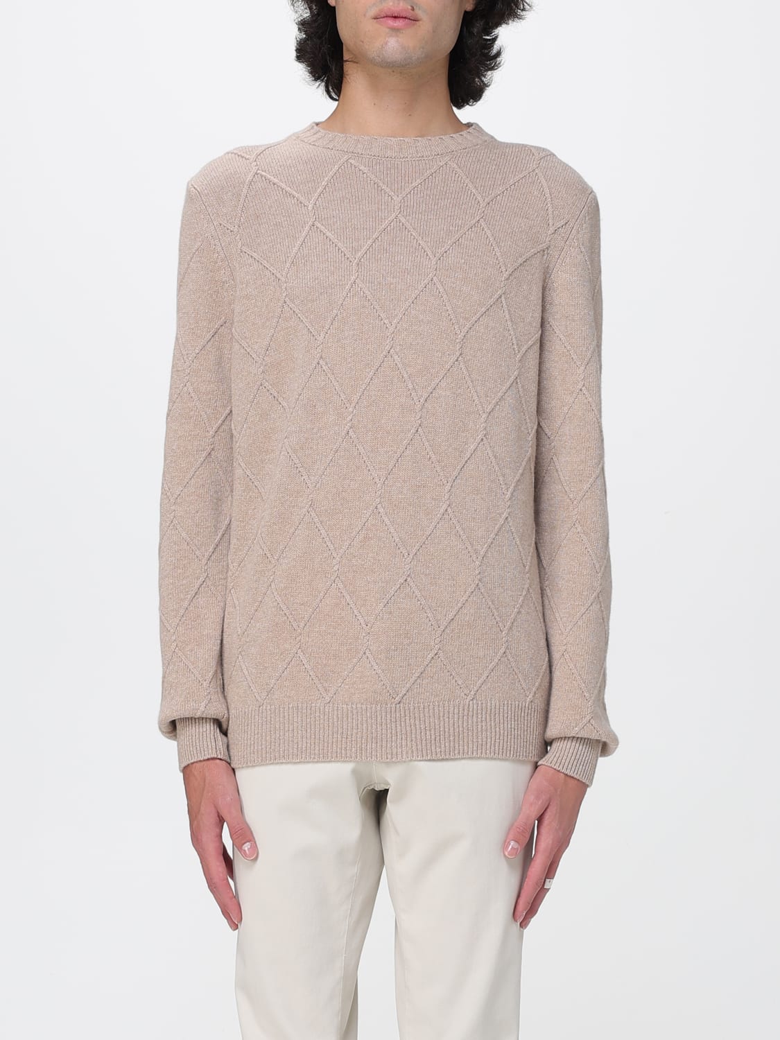 XC SWEATER: Sweater men XC, Beige - Img 1