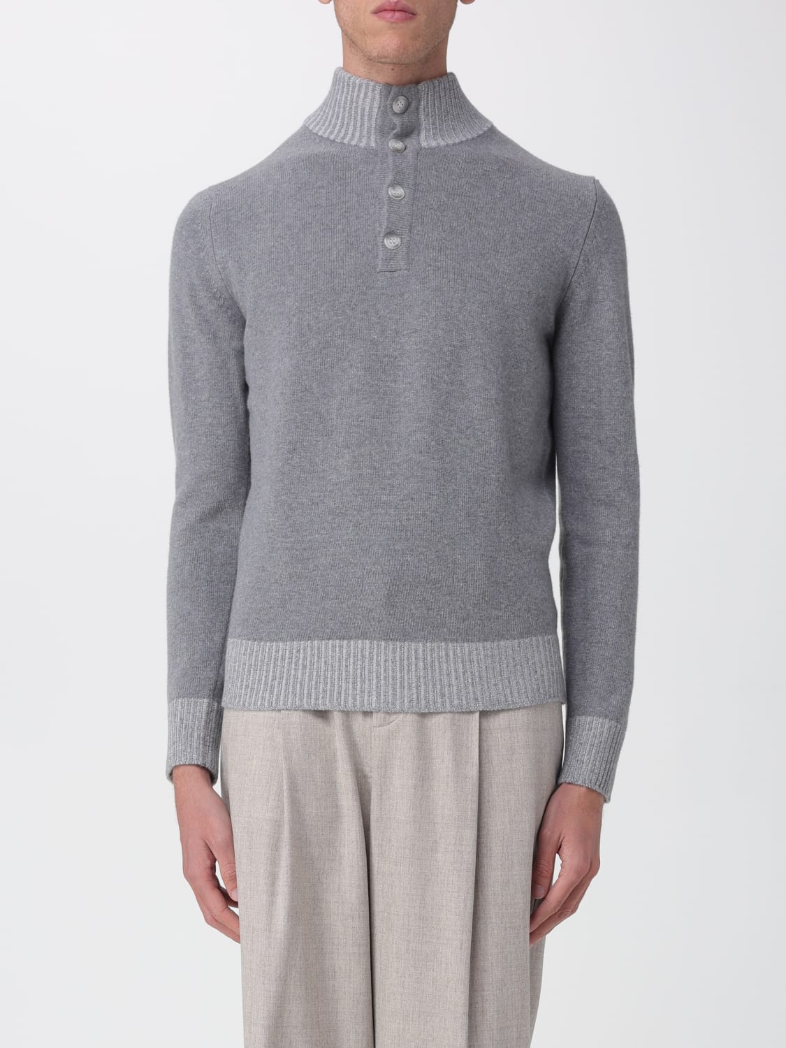XC SWEATER: Sweater men XC, Grey - Img 1