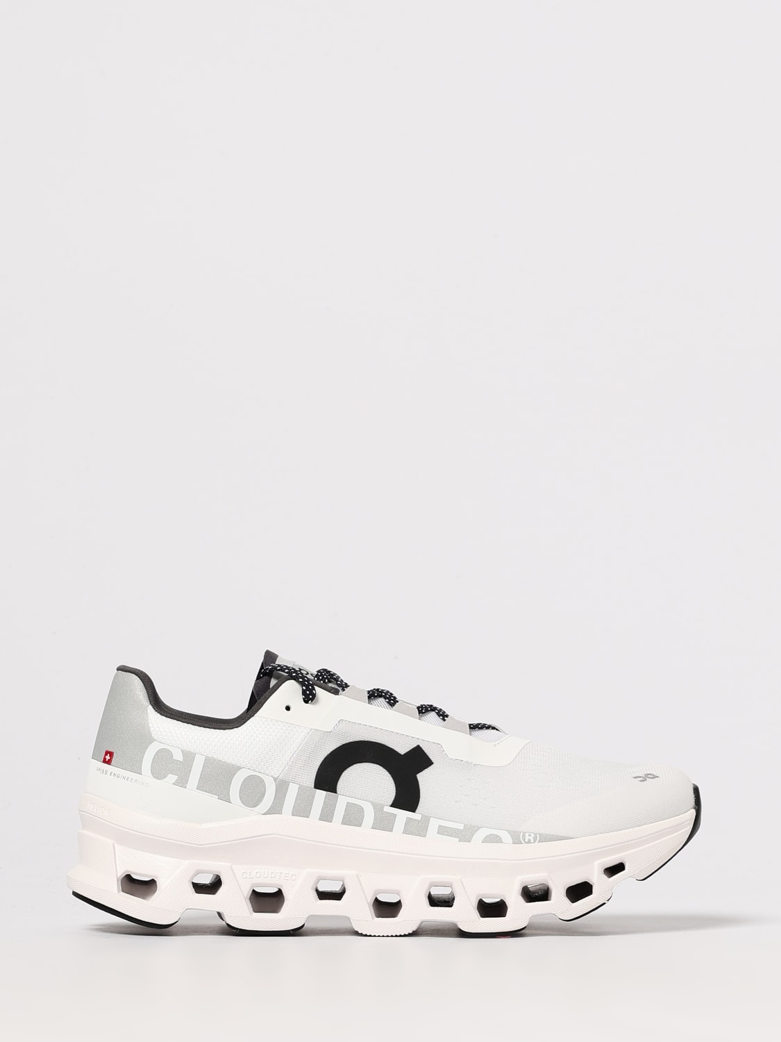 ON RUNNING SNEAKERS: Sneakers Cloudmonster On in mesh , Bianco - Img 1