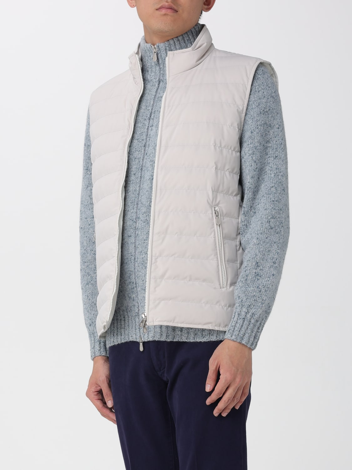 BRUNELLO CUCINELLI SUIT VEST: Brunello Cucinelli vest, Ice - Img 4