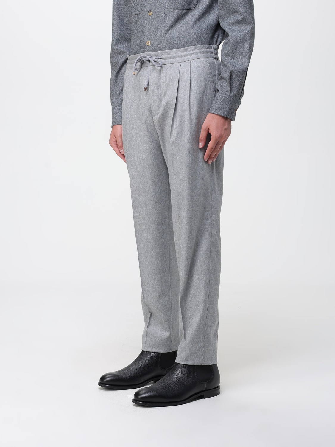 BRUNELLO CUCINELLI PANTS: Pants men Brunello Cucinelli, Grey - Img 4