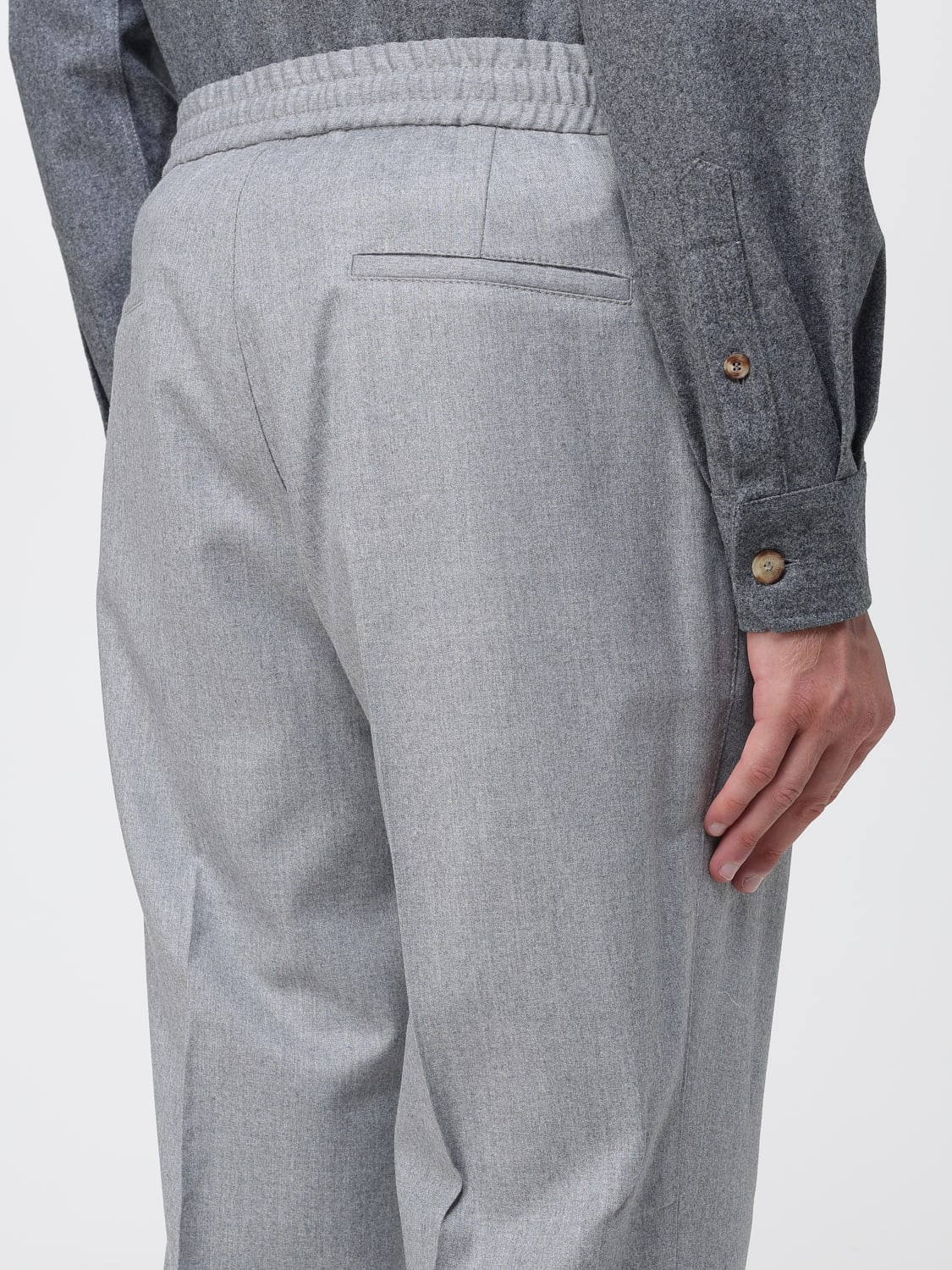 BRUNELLO CUCINELLI PANTS: Pants men Brunello Cucinelli, Grey - Img 5