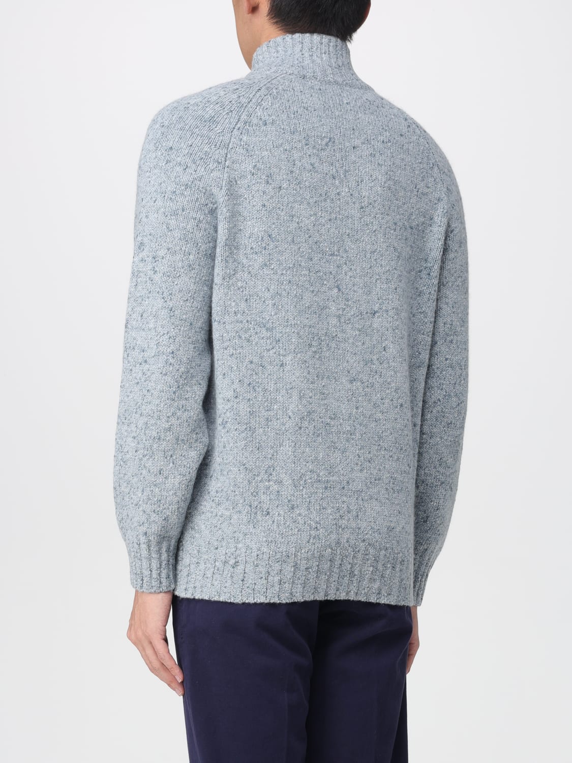 BRUNELLO CUCINELLI SWEATER: Sweater men Brunello Cucinelli, Blue - Img 3