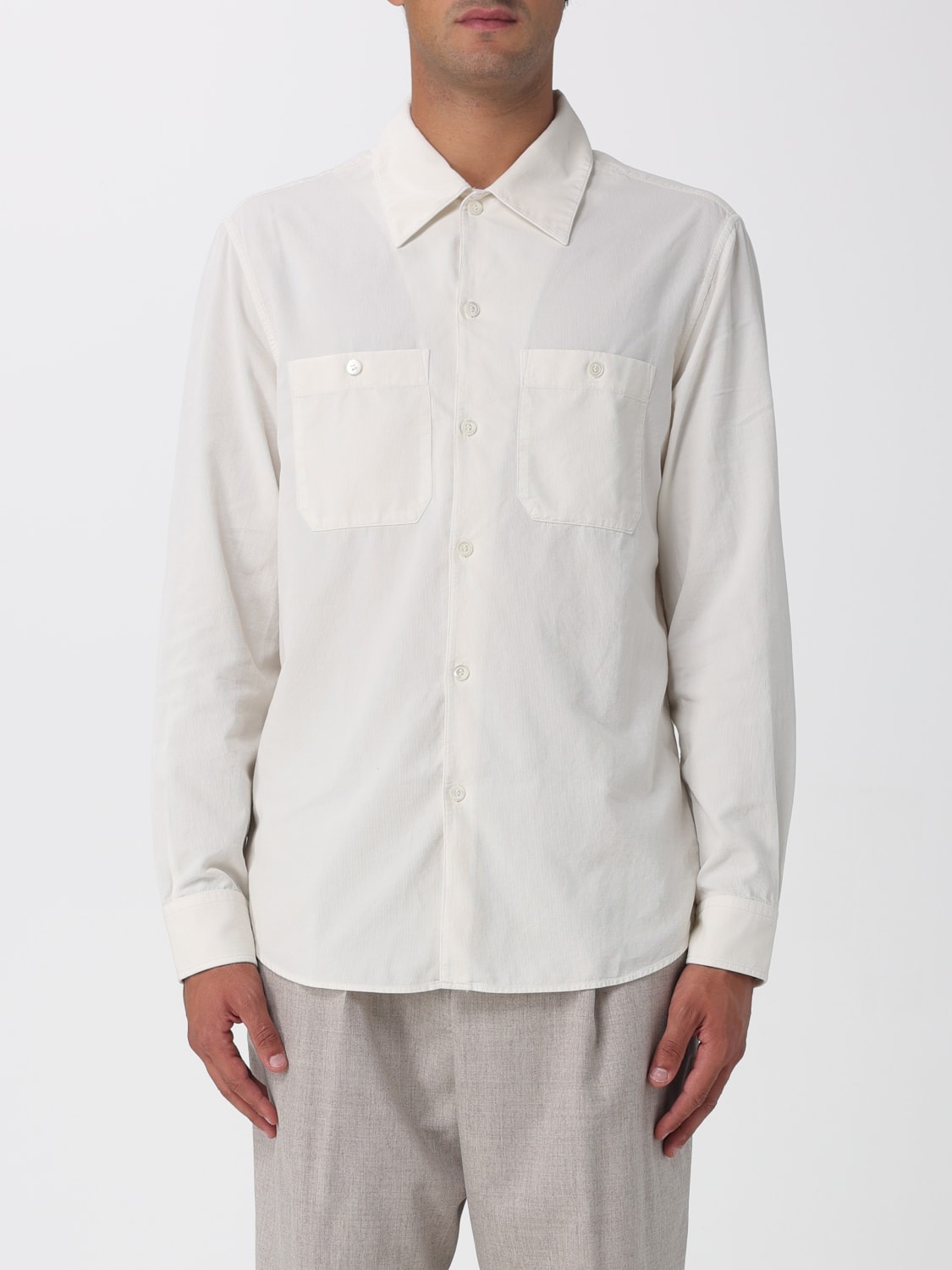 BRUNELLO CUCINELLI SHIRT: Shirt men Brunello Cucinelli, White - Img 1