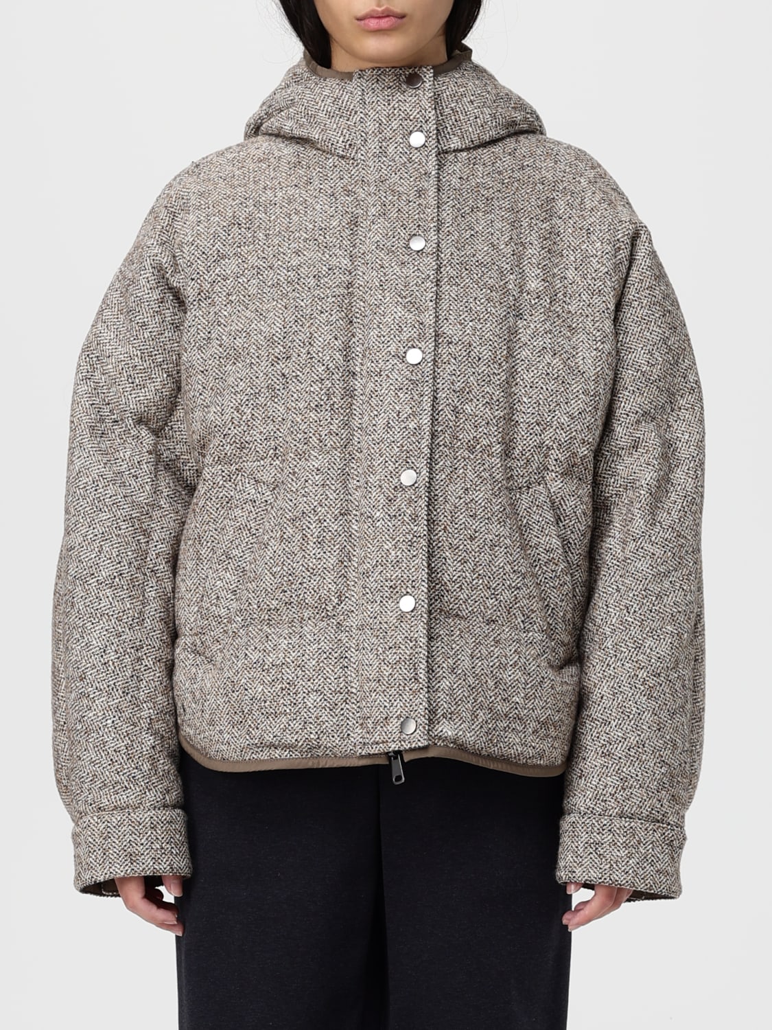 BRUNELLO CUCINELLI JACKE: Jacke damen Brunello Cucinelli, Ocker - Img 1