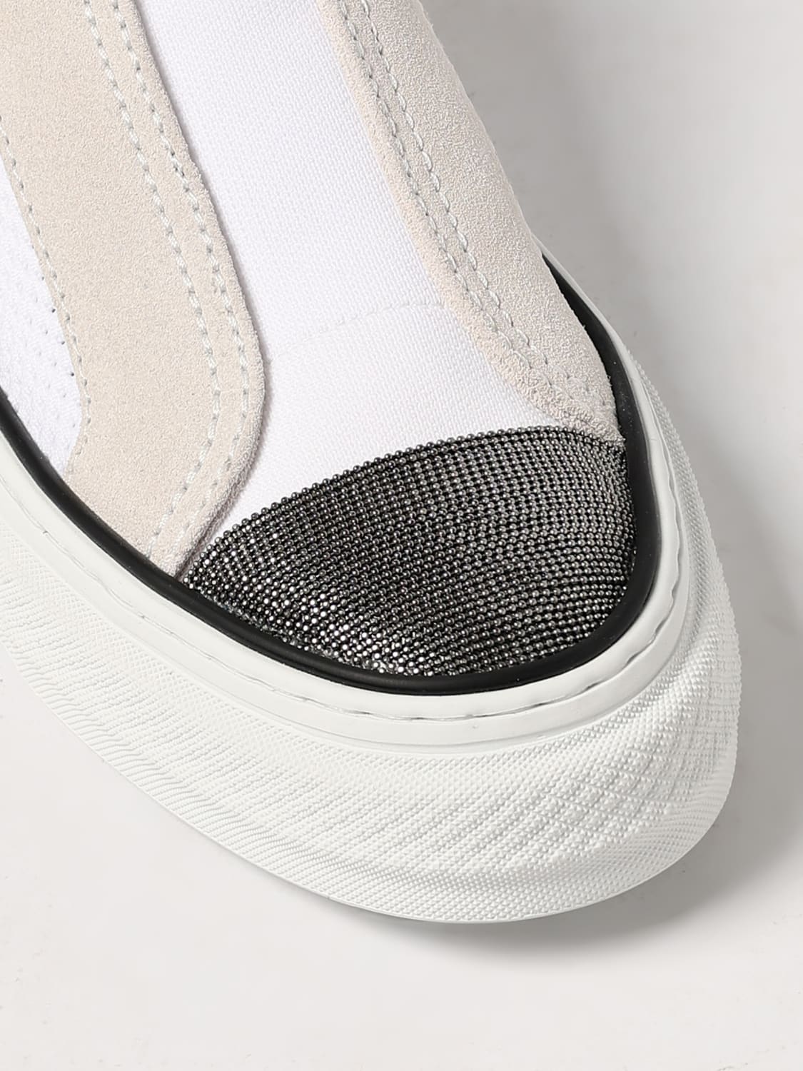 BRUNELLO CUCINELLI SNEAKERS: Sneakers woman Brunello Cucinelli, White - Img 4