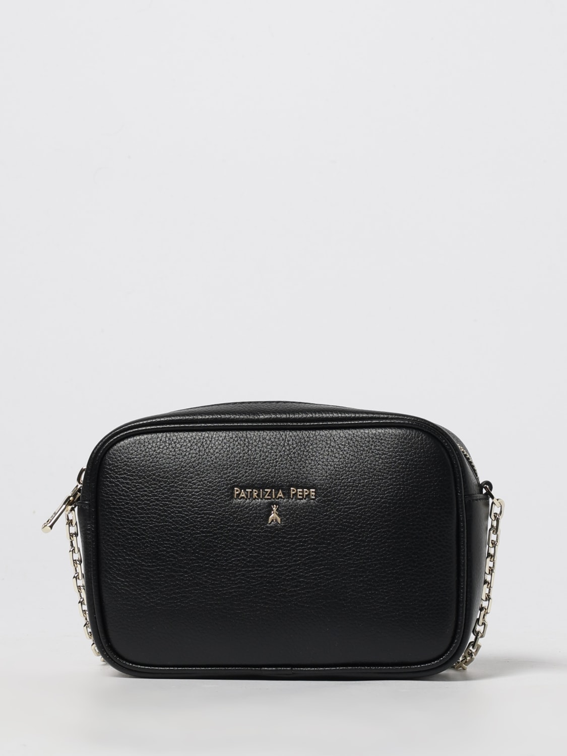 PATRIZIA PEPE UMHÄNGETASCHE: Schultertasche damen Patrizia Pepe, Schwarz - Img 1