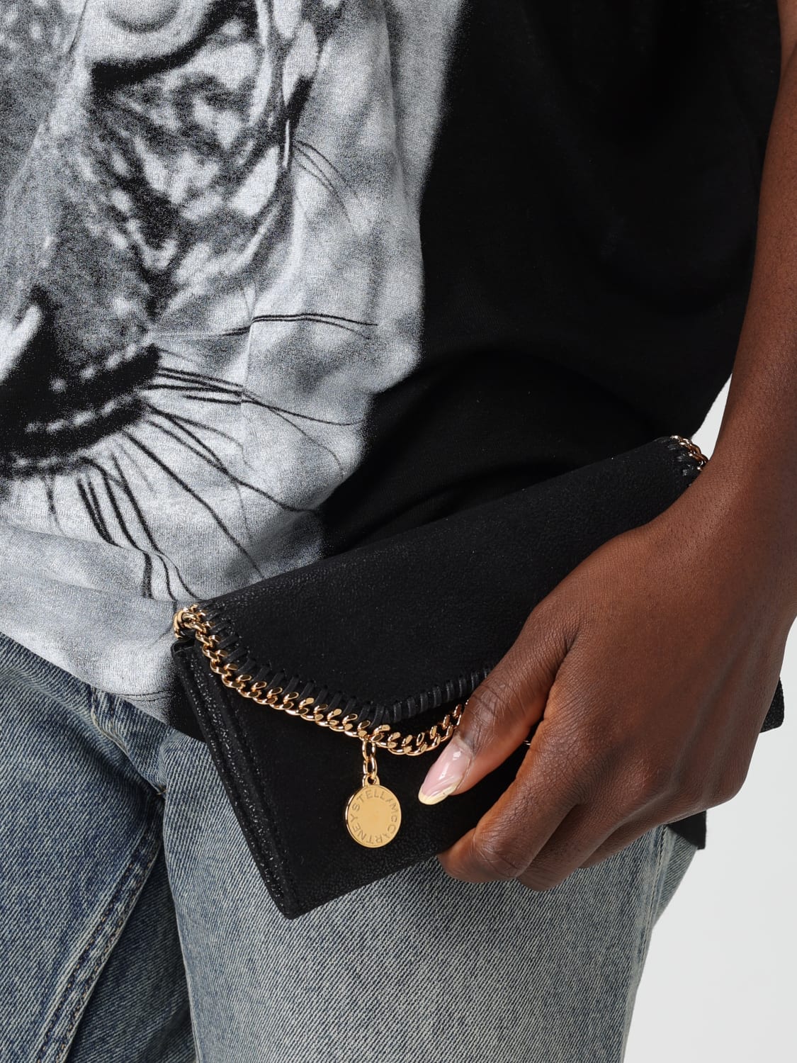 STELLA MCCARTNEY SHOULDER BAG: Shoulder bag woman Stella McCartney, Black - Img 2