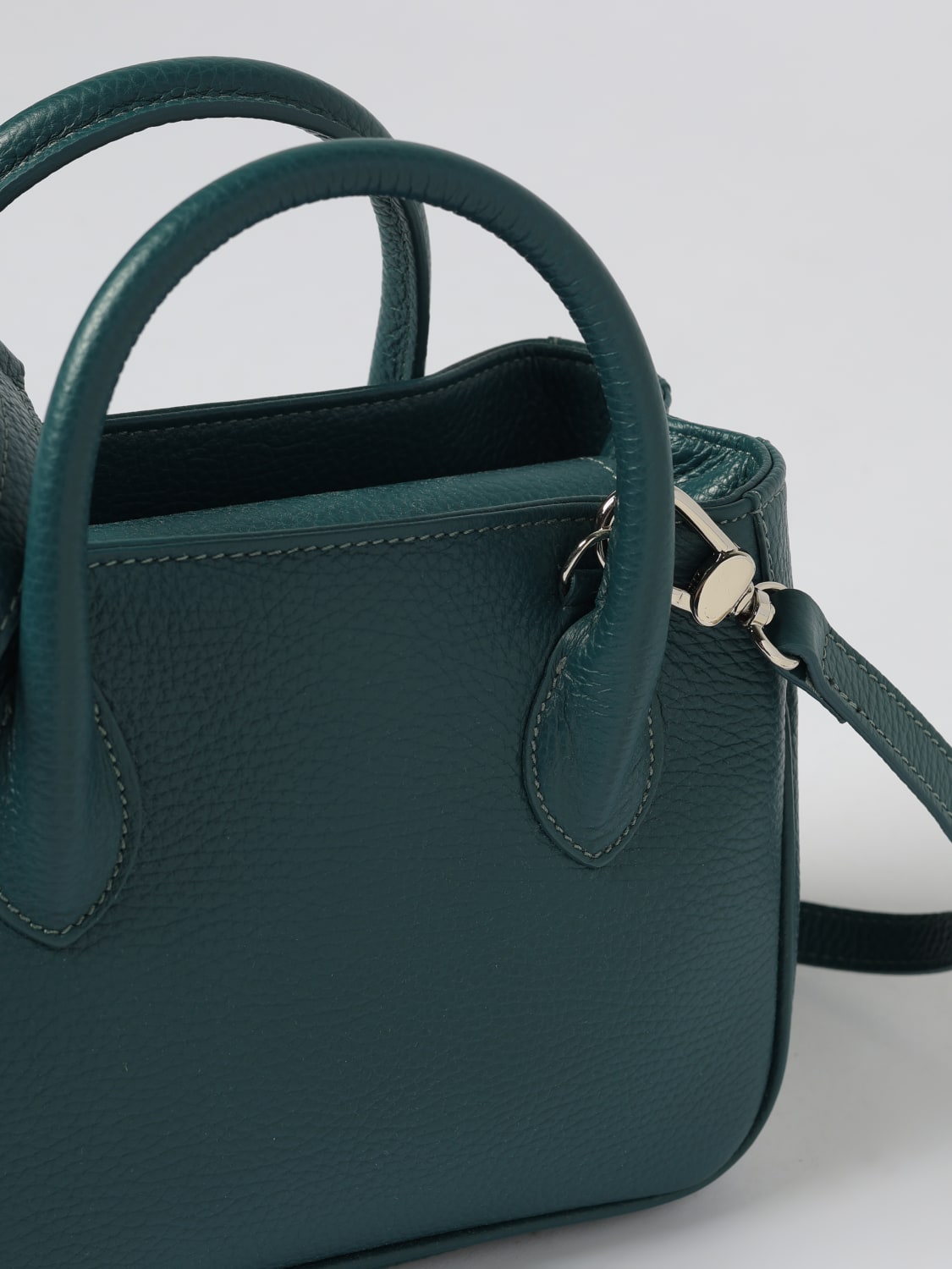 SKYTOS BORSA MINI: Borsa Marty Skytos in pelle martellata , Verde - Img 3