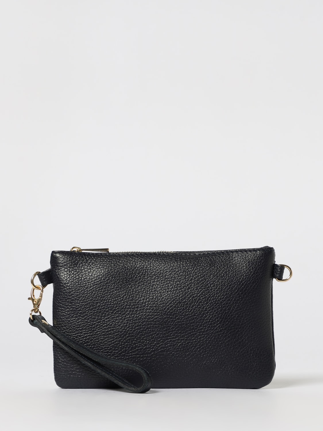 SKYTOS BORSA MINI: Clutch Nata Skytos in pelle martellata , Blue - Img 1