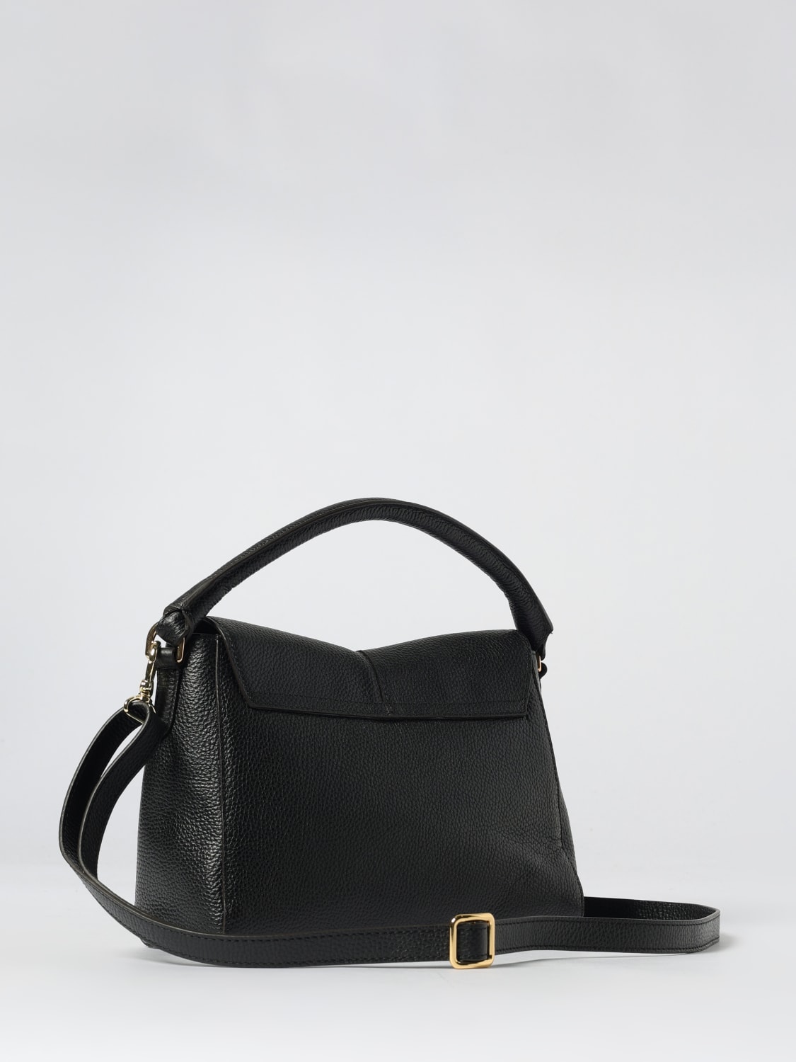 SKYTOS BORSA A MANO: Borsa Lily Skytos in pelle martellata , Nero - Img 2