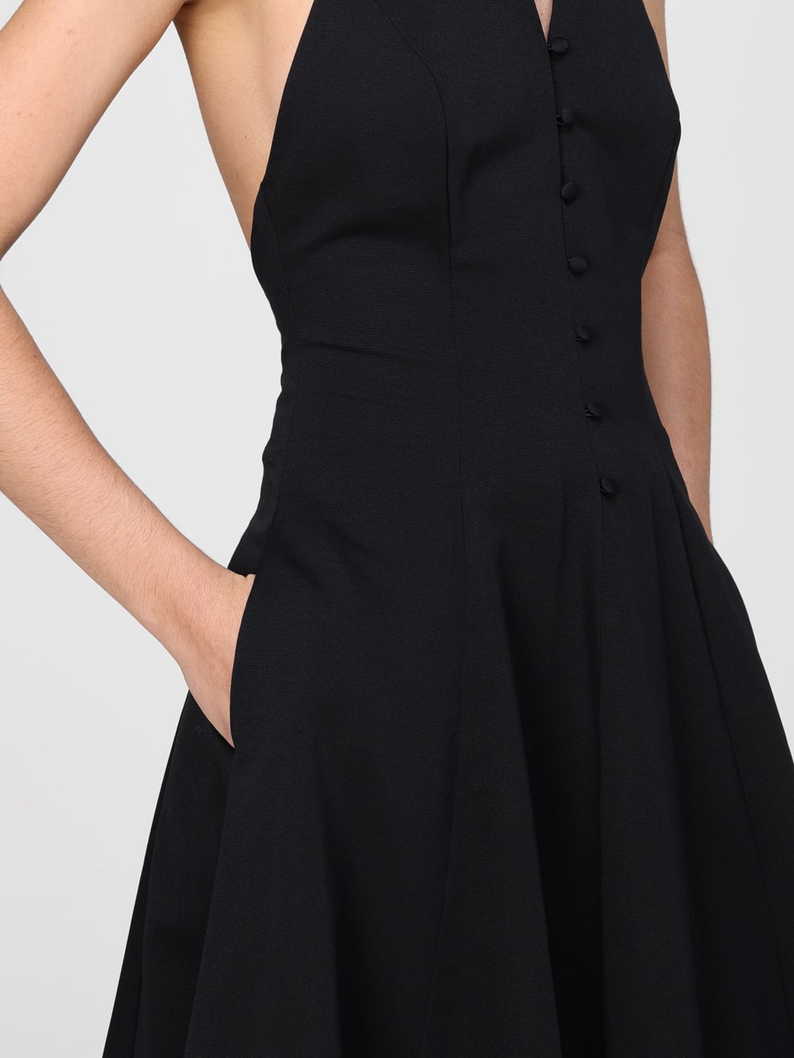 STAUD VESTIDO: Vestido mujer Staud, Negro - Img 3