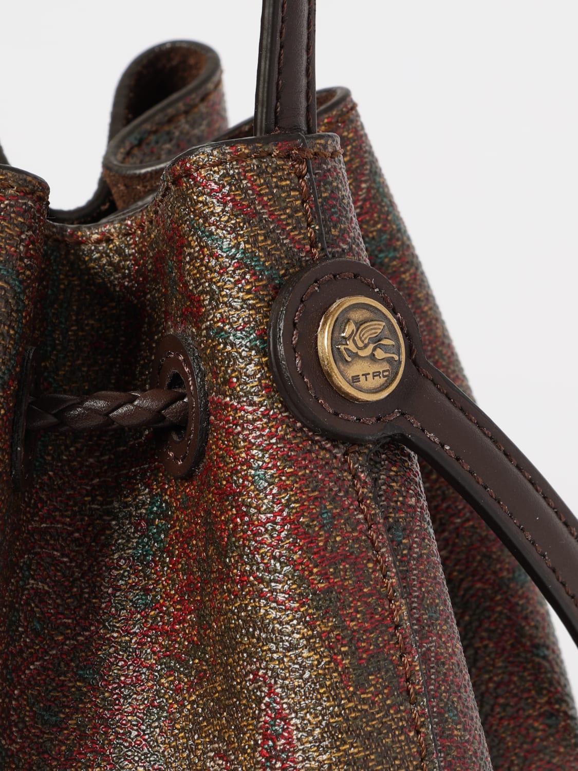 ETRO SHOULDER BAG: Shoulder bag woman Etro, Brown - Img 4