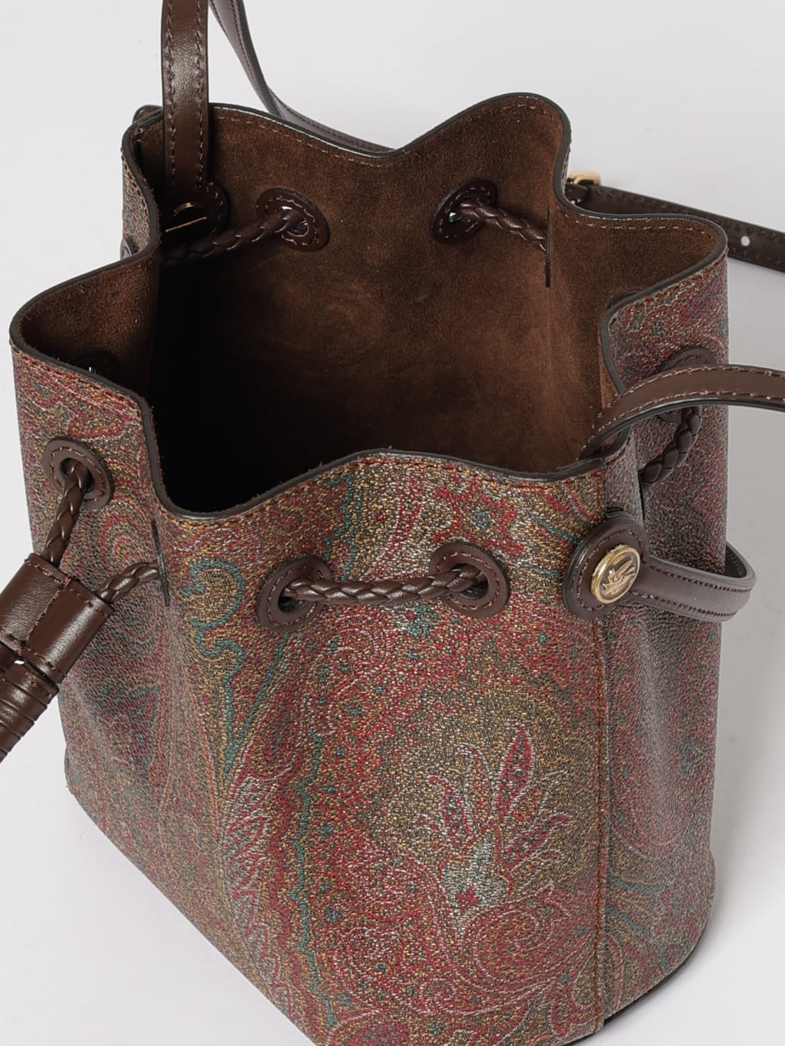 ETRO SHOULDER BAG: Shoulder bag woman Etro, Brown - Img 5