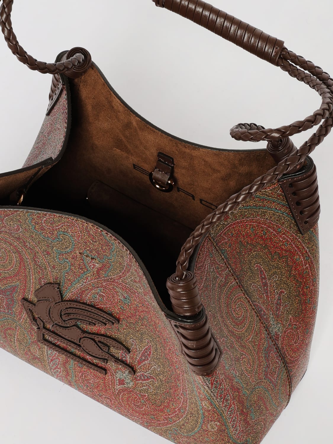 ETRO SHOULDER BAG: Shoulder bag woman Etro, Brown - Img 5