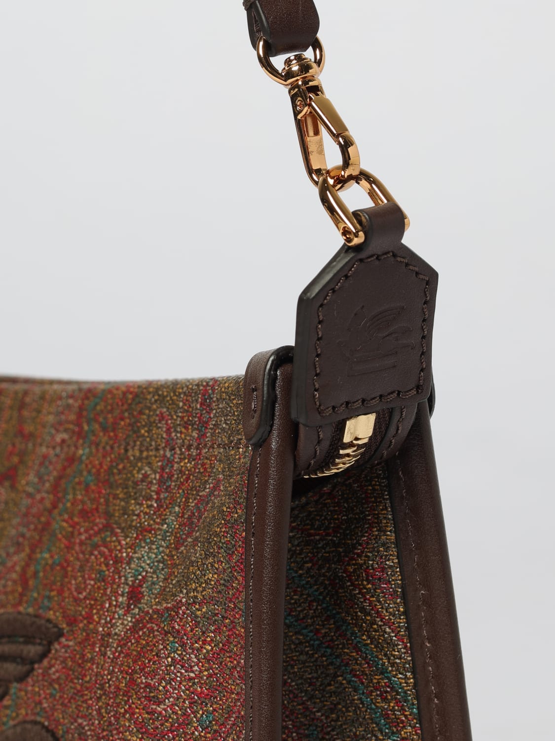 ETRO SHOULDER BAG: Shoulder bag woman Etro, Brown - Img 4