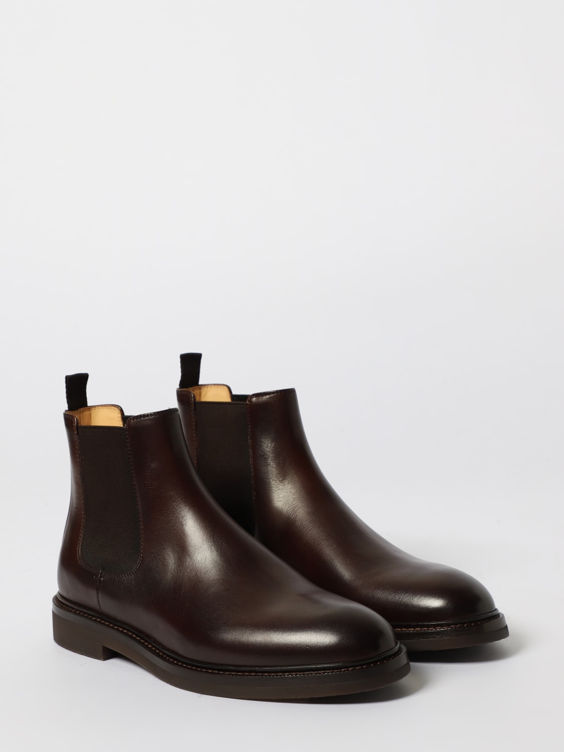 BRUNELLO CUCINELLI BOOT: Shoes men Brunello Cucinelli, Burnt - Img 2