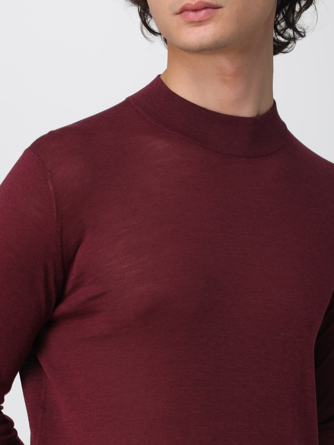 BRUNELLO CUCINELLI PULLOVER: Pullover herren Brunello Cucinelli, Amarant - Img 5