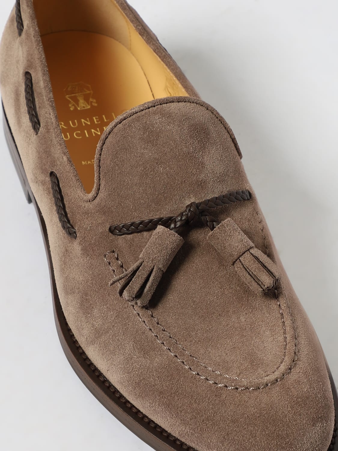 BRUNELLO CUCINELLI MOKASSINS: Schuhe herren Brunello Cucinelli, Braun - Img 4