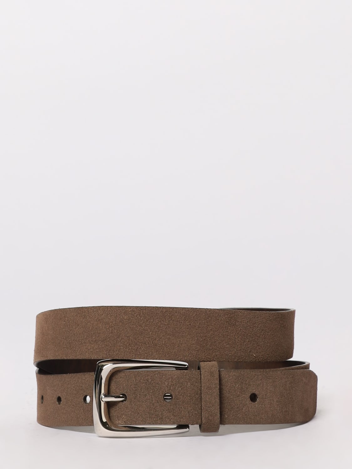 BRUNELLO CUCINELLI BELT: Belt men Brunello Cucinelli, Brown - Img 1