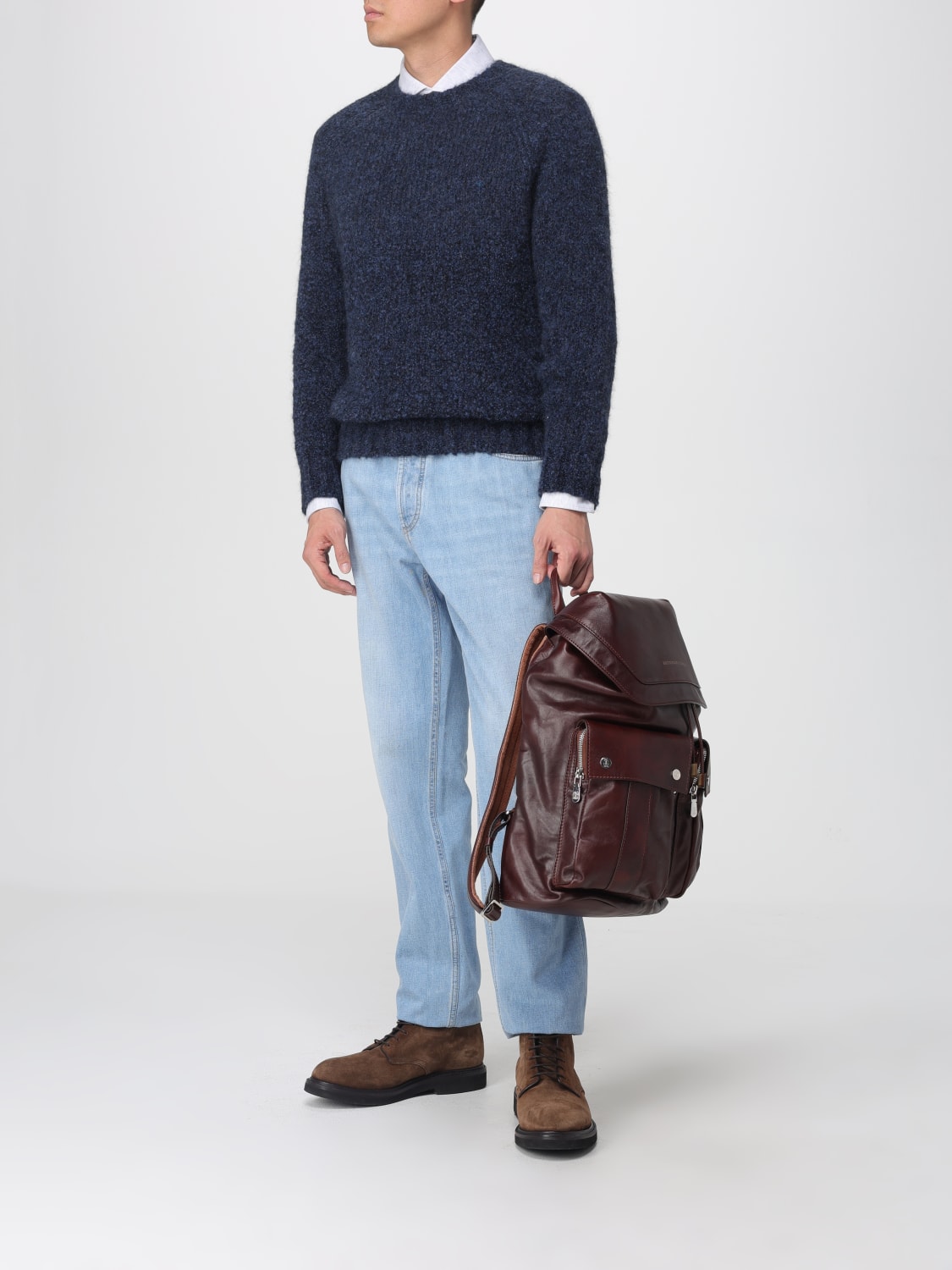 BRUNELLO CUCINELLI JEANS: Jeans men Brunello Cucinelli, Stone Washed - Img 2