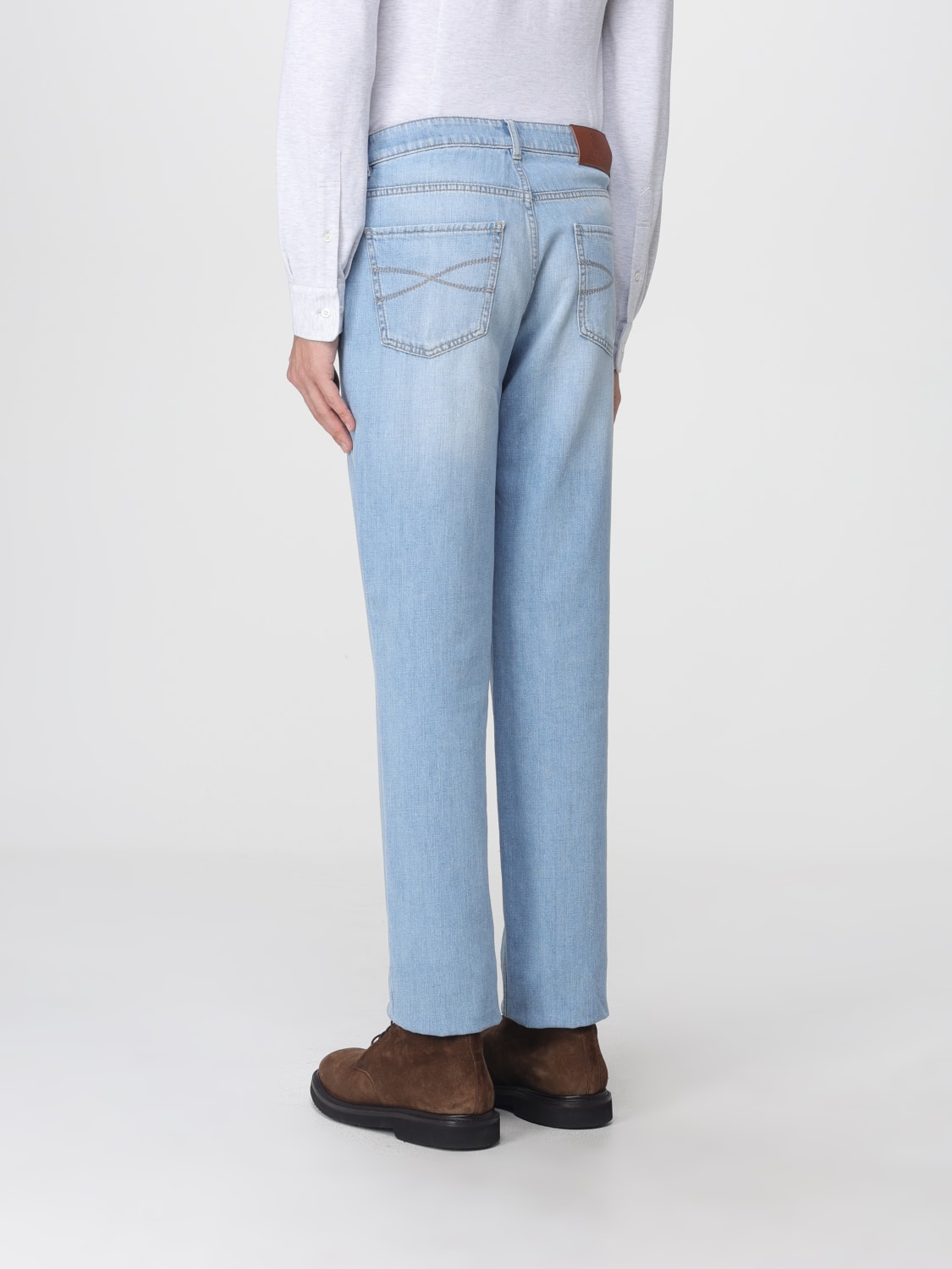 BRUNELLO CUCINELLI JEANS: Jeans men Brunello Cucinelli, Stone Washed - Img 3