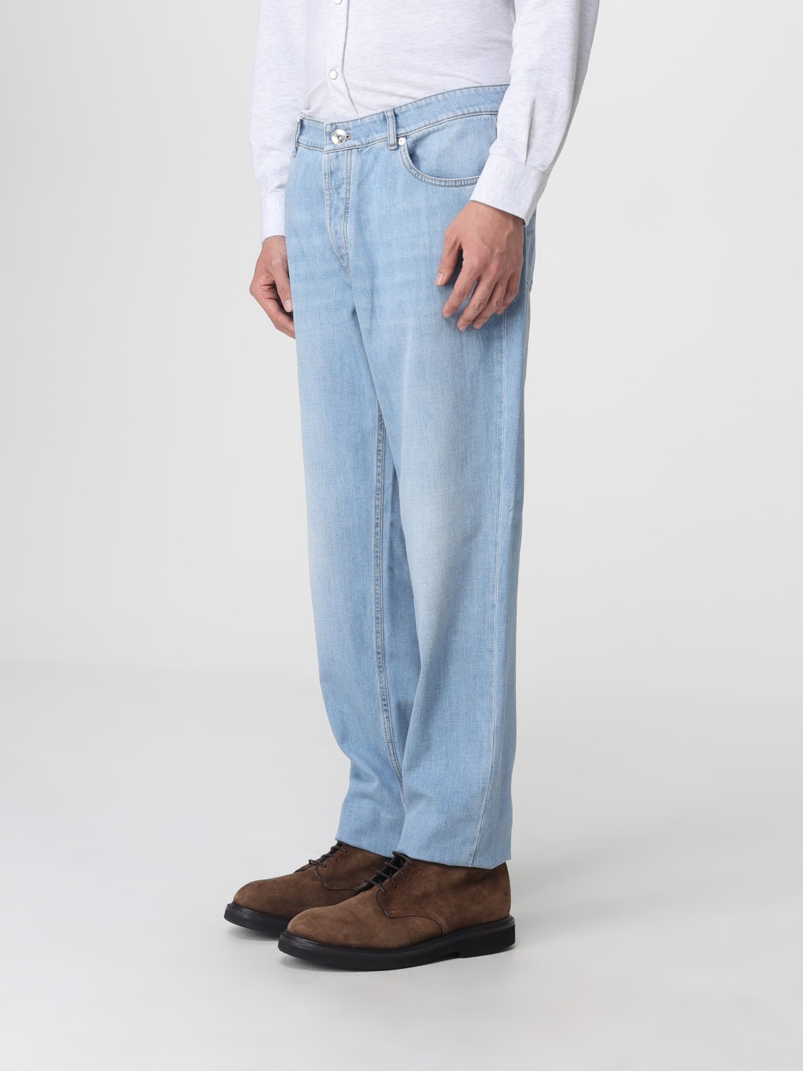 BRUNELLO CUCINELLI JEANS: Jeans men Brunello Cucinelli, Stone Washed - Img 4