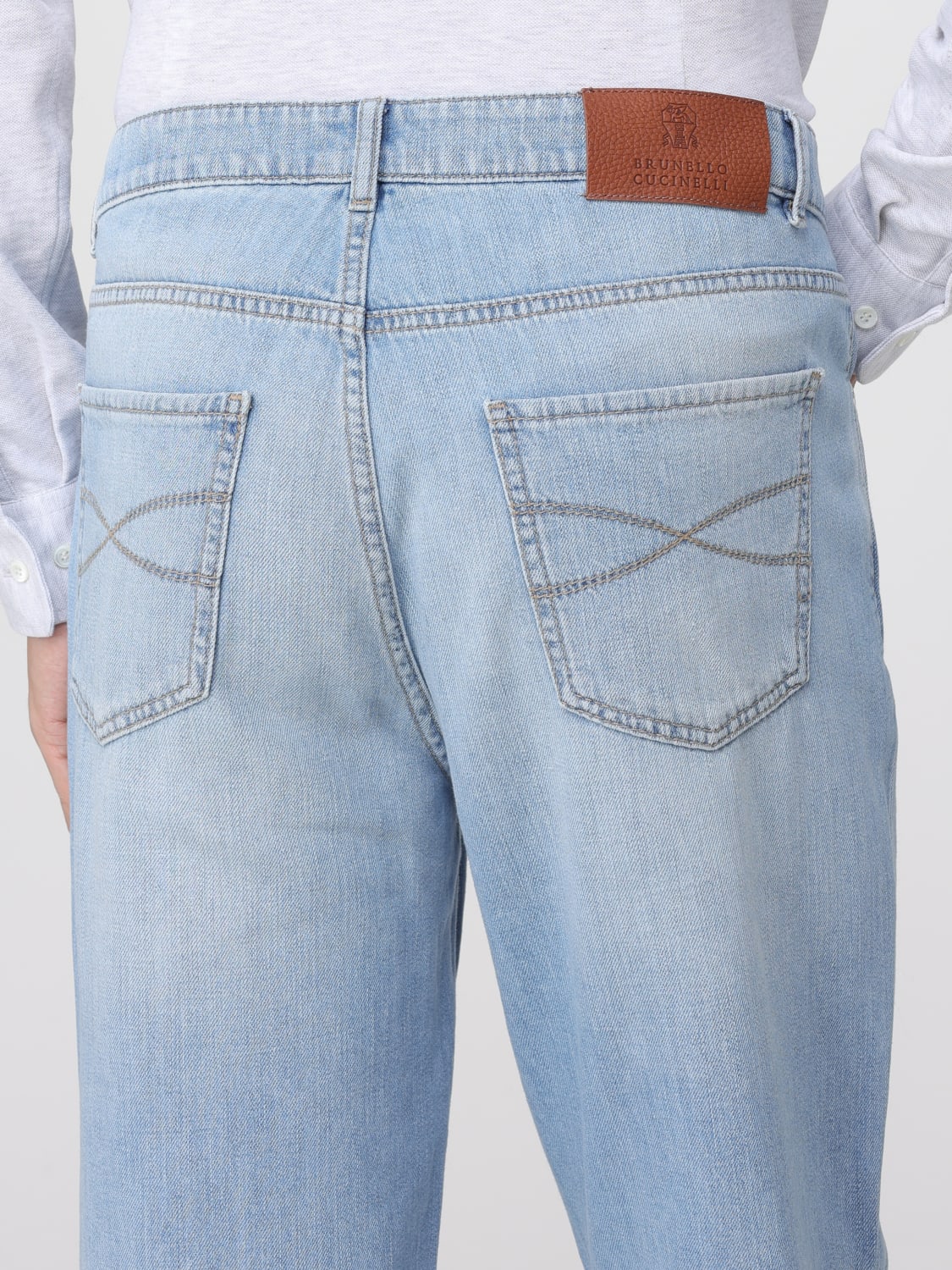 BRUNELLO CUCINELLI JEANS: Jeans men Brunello Cucinelli, Stone Washed - Img 5