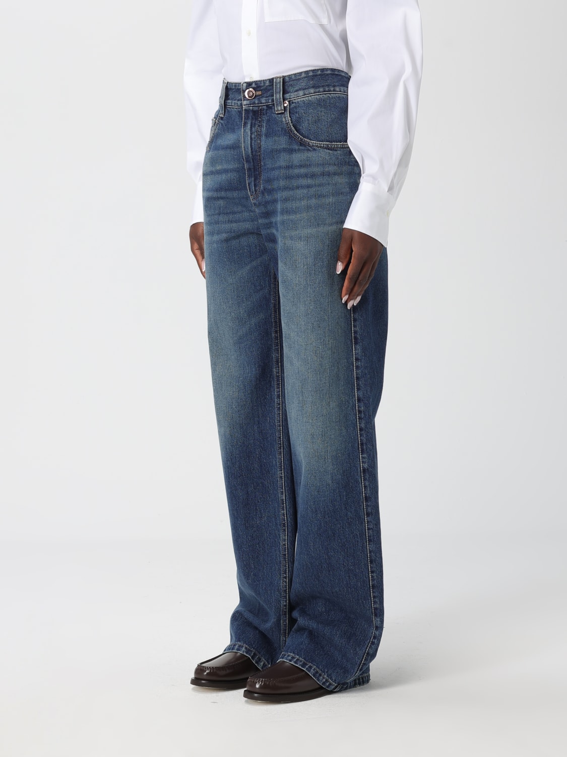 BRUNELLO CUCINELLI VAQUEROS: Vaqueros mujer Brunello Cucinelli, Denim - Img 4