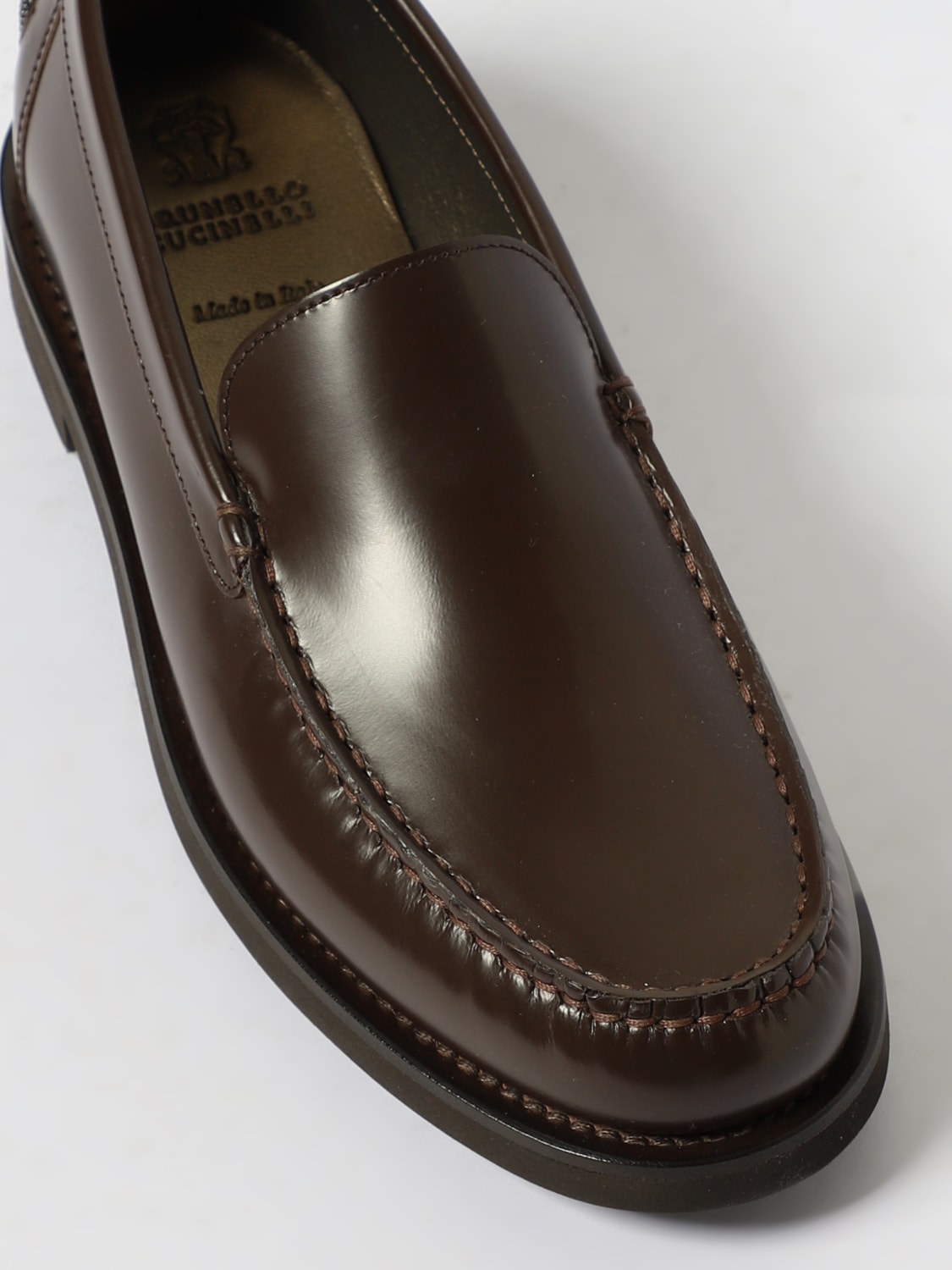 BRUNELLO CUCINELLI LOAFER: Shoes woman Brunello Cucinelli, Dark - Img 4