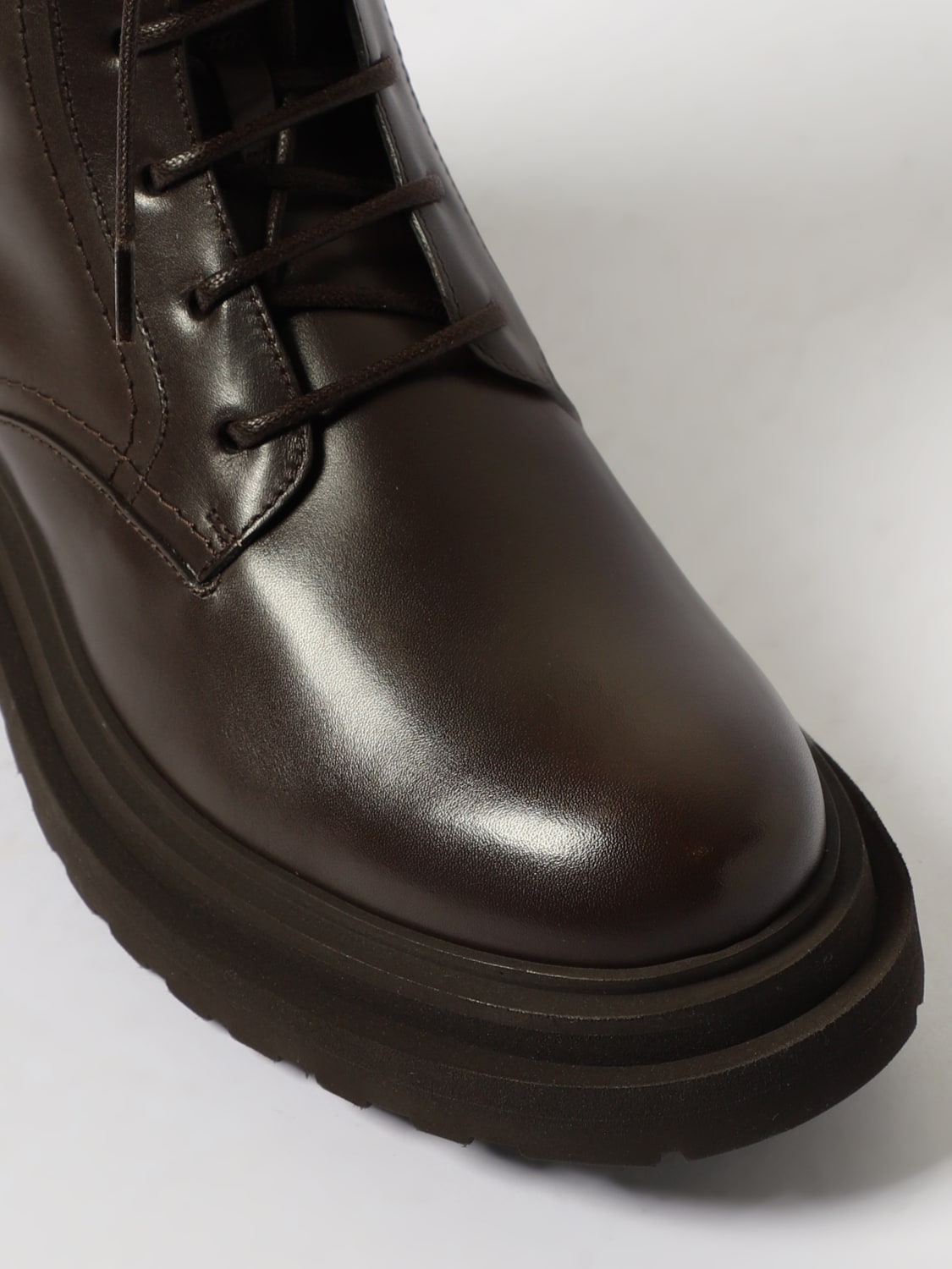 BRUNELLO CUCINELLI BOTTES: Chaussures femme Brunello Cucinelli, Brun - Img 4