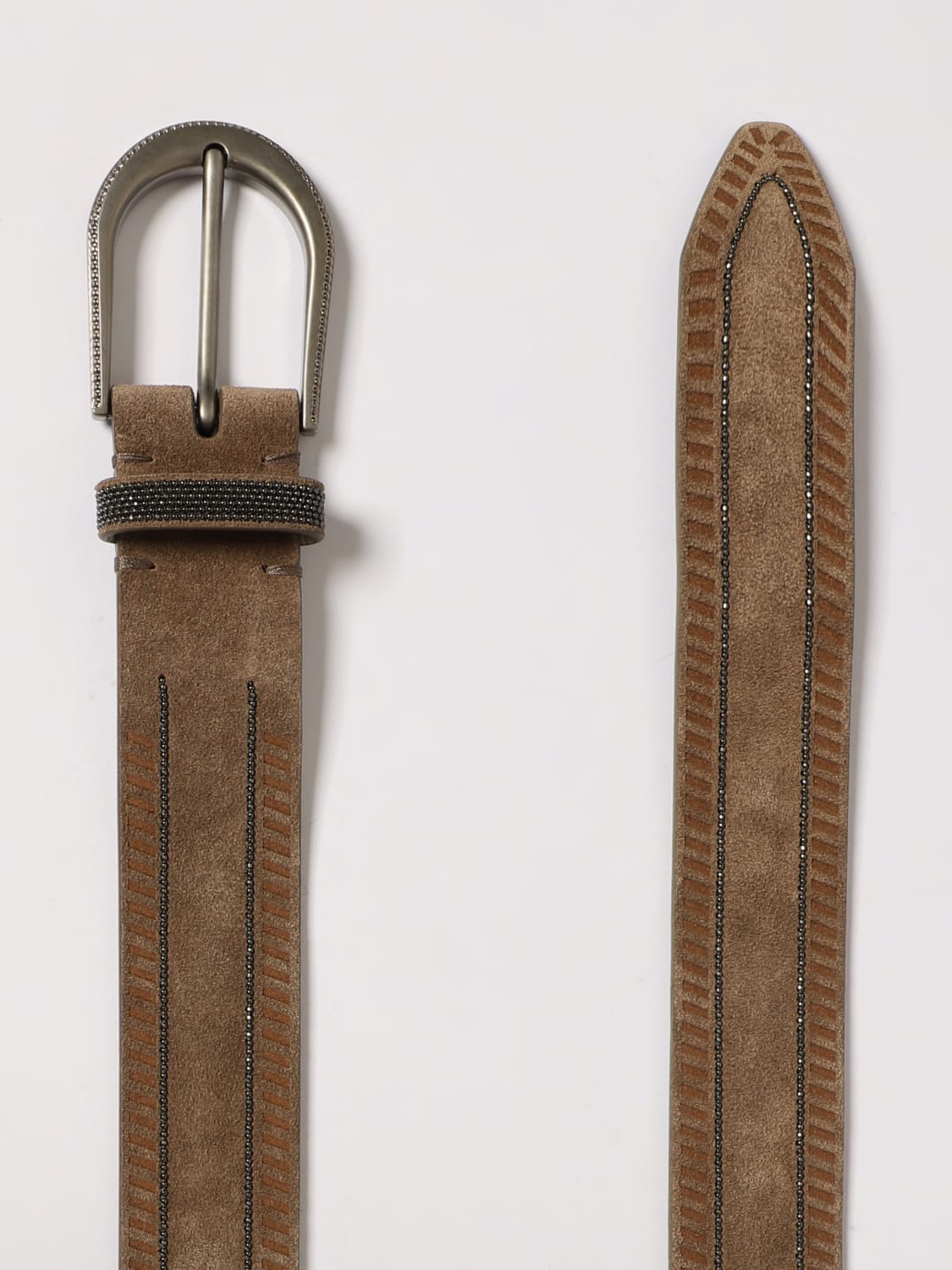 BRUNELLO CUCINELLI BELT: Belt woman Brunello Cucinelli, Beige - Img 2