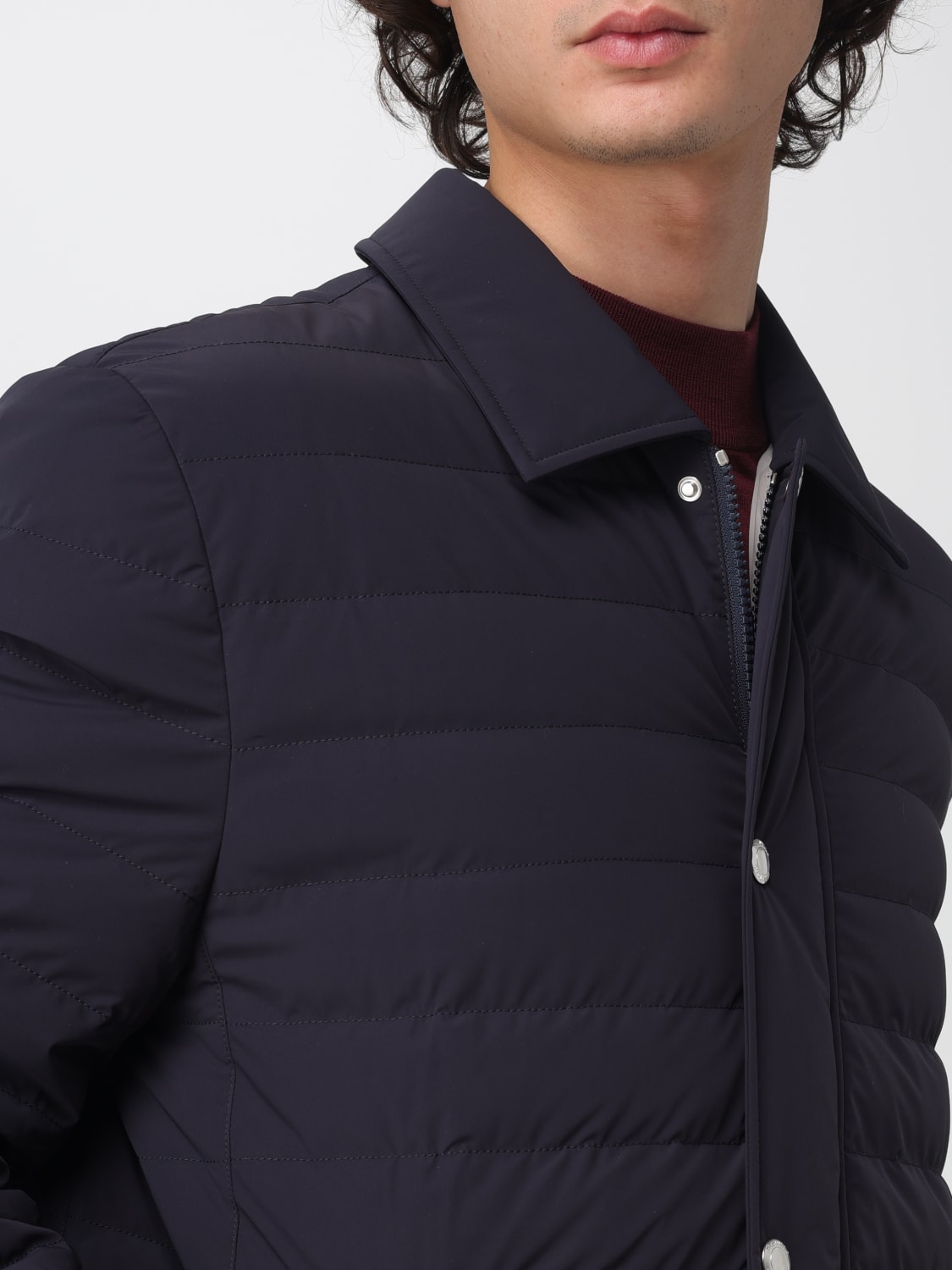BRUNELLO CUCINELLI VESTE: Veste homme Brunello Cucinelli, Bleu Marine - Img 5