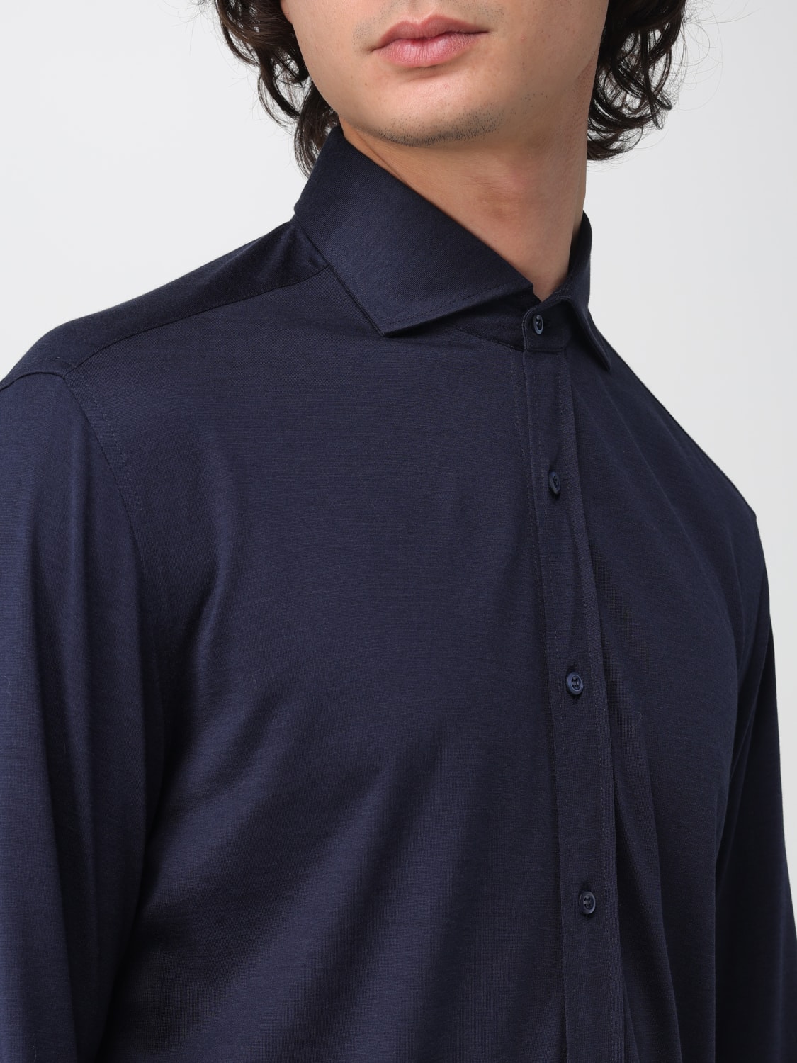 BRUNELLO CUCINELLI SHIRT: Shirt men Brunello Cucinelli, Blue - Img 5