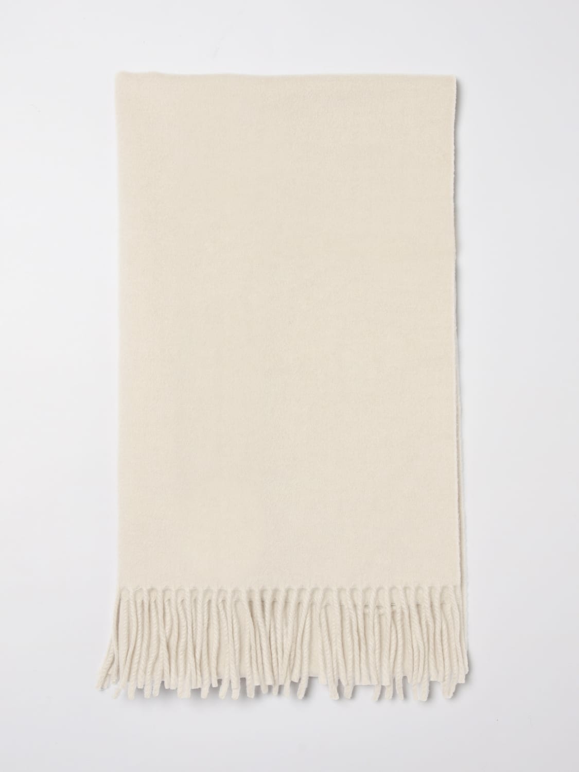 BRUNELLO CUCINELLI SCARF: Scarf woman Brunello Cucinelli, Ice - Img 1