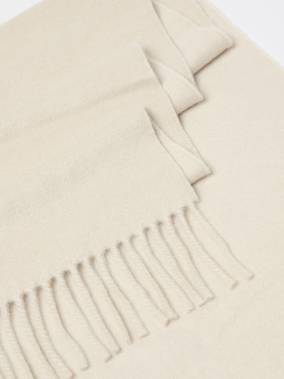 BRUNELLO CUCINELLI SCARF: Scarf woman Brunello Cucinelli, Ice - Img 3