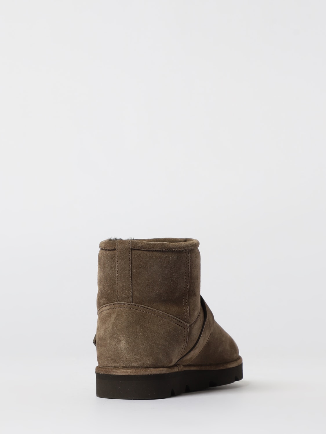 BRUNELLO CUCINELLI BOOTS: Shoes woman Brunello Cucinelli, Brown - Img 3
